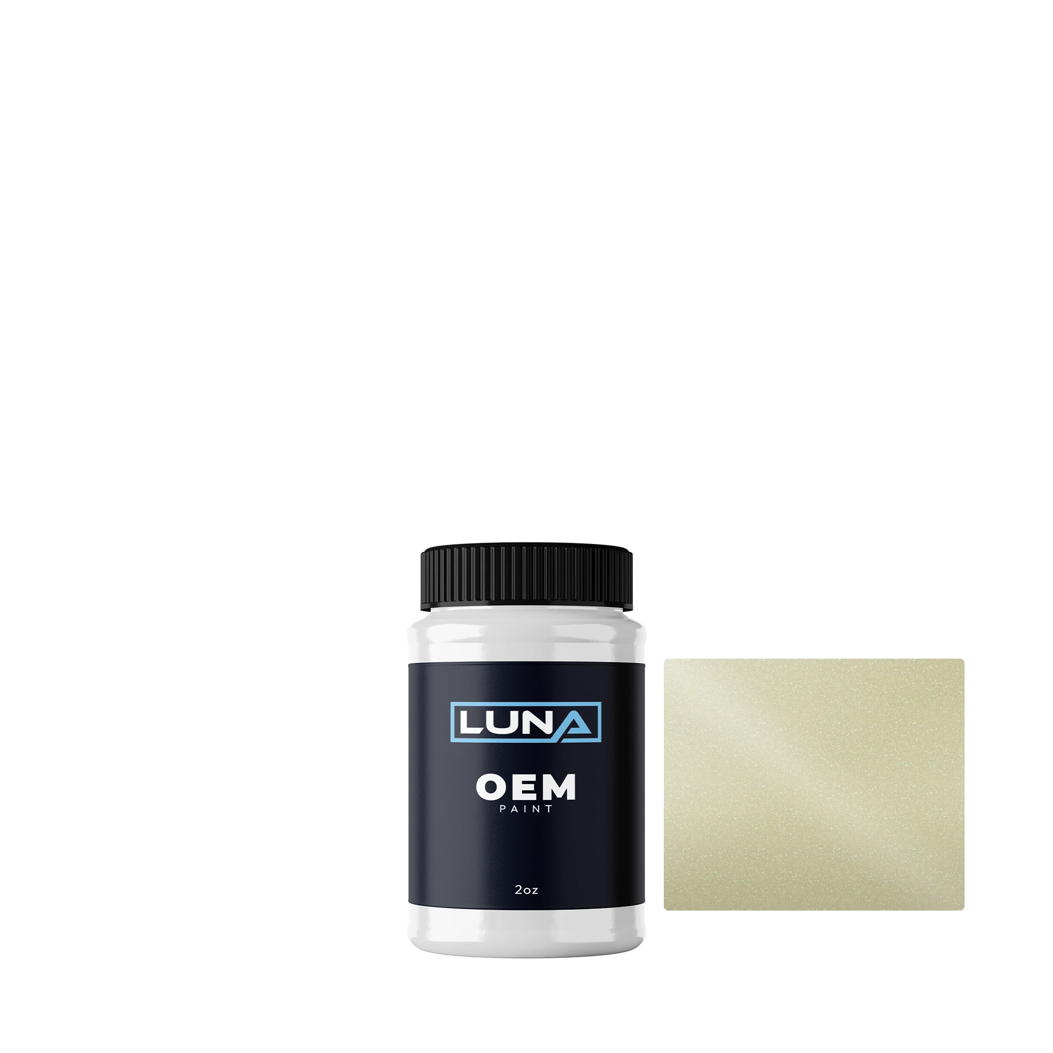 Suzuki Pale Yellow P. M. ZK2 | Luna OEM Basecoat - 2oz Touch Up Bottle w/ Brush