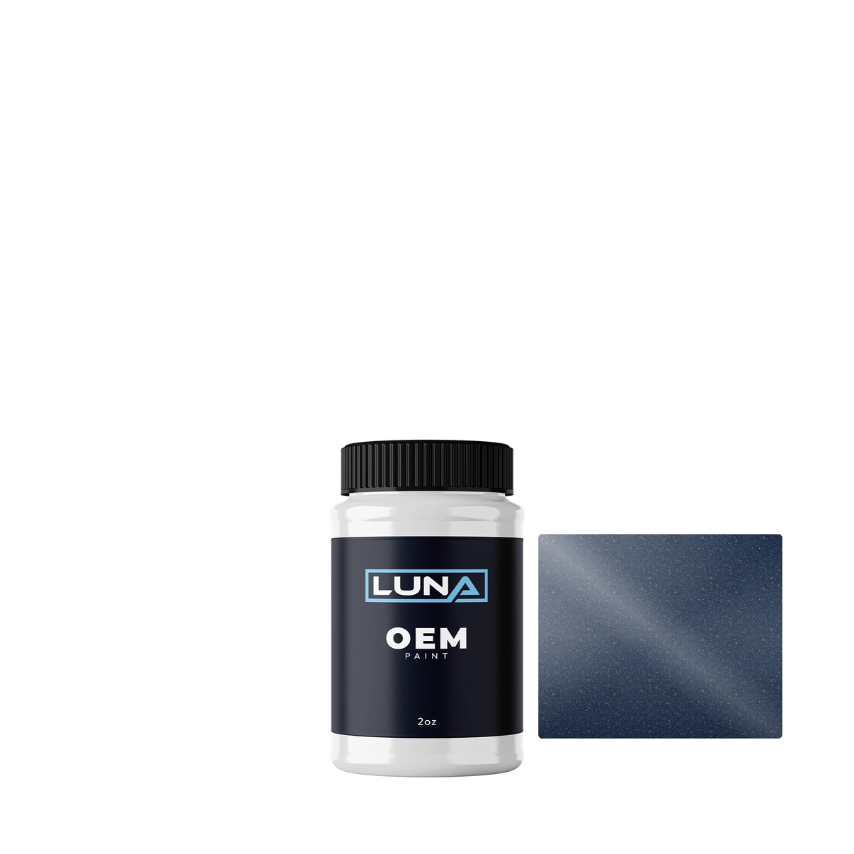 Citroen Bleu Balmoral M. 5BPB | Luna OEM Basecoat - 2oz Touch Up Bottle w/ Brush
