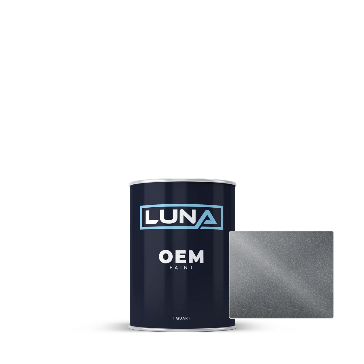 Fiat Medio Grey M. 595A | Luna OEM Basecoat - Quart