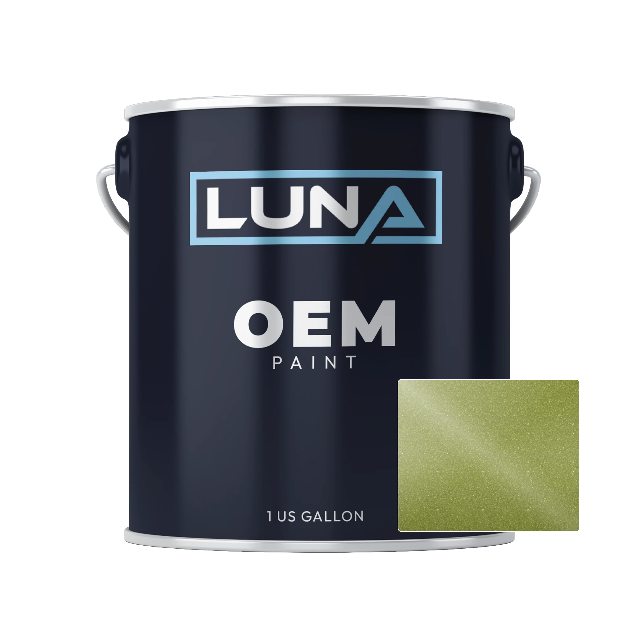 General Motors Yellow Green M. WA227L | Luna OEM Basecoat - Gallon