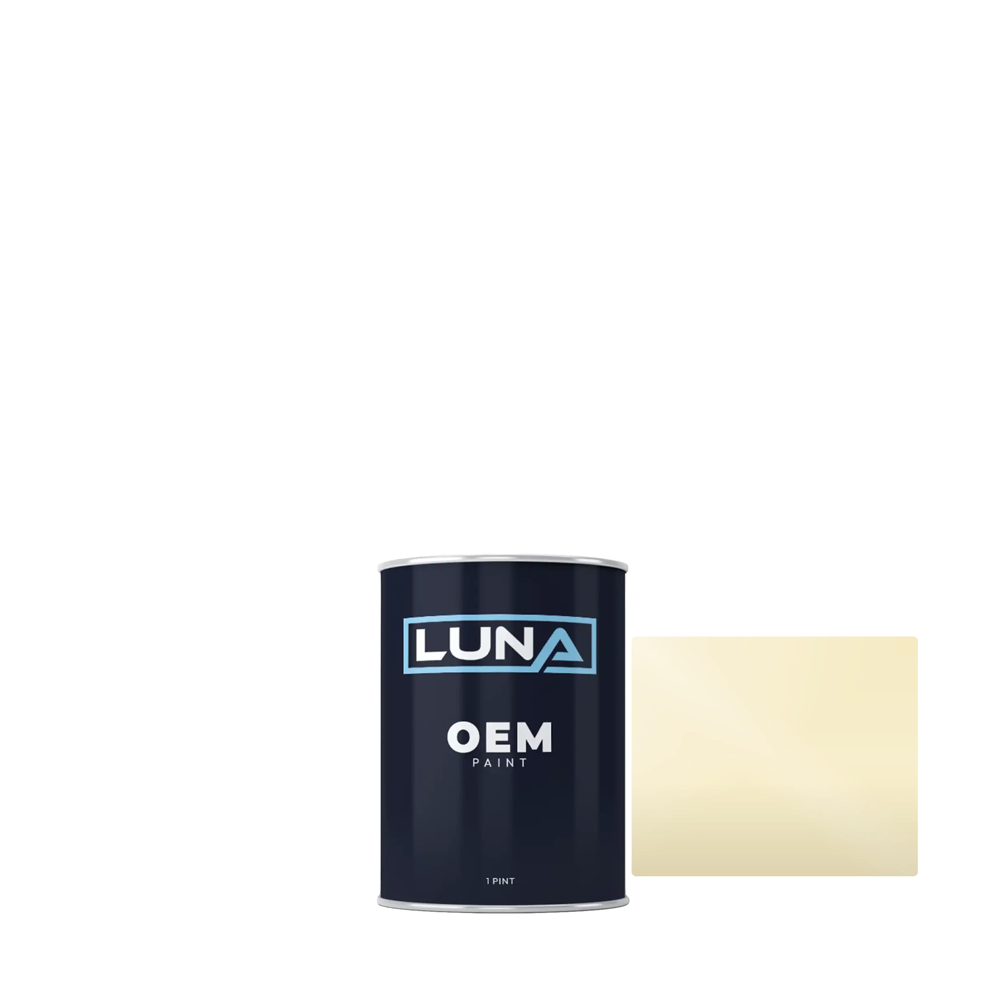 Mahindra Diamond White MM032 | Luna OEM Basecoat - Pint