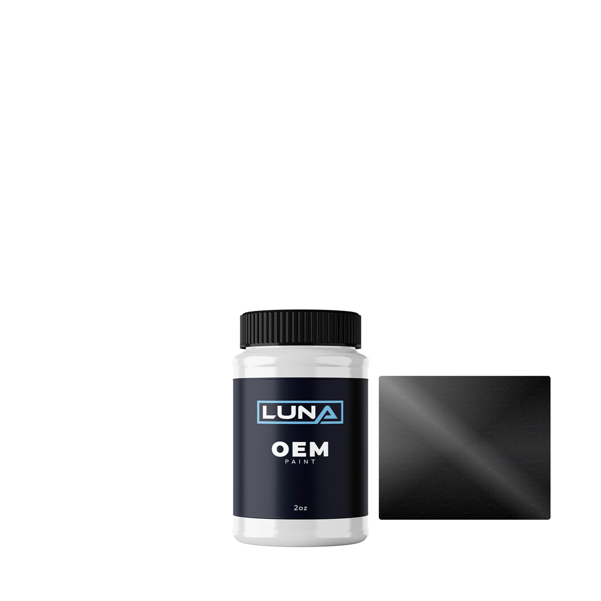 General Motors Black M. 14-8767 | Luna OEM Basecoat - 2oz Touch Up Bottle w/ Brush