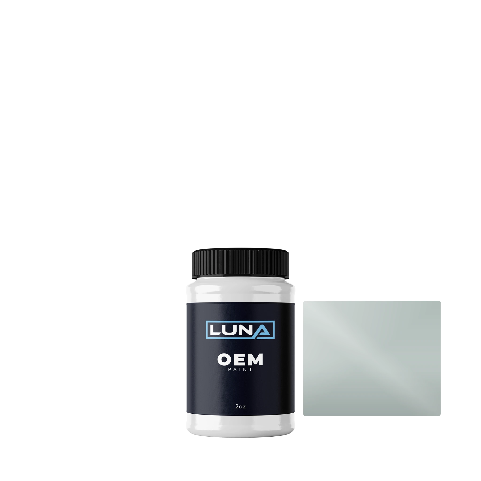 General Motors Preto Onix 171 | Luna OEM Basecoat - 2oz Touch Up Bottle w/ Brush