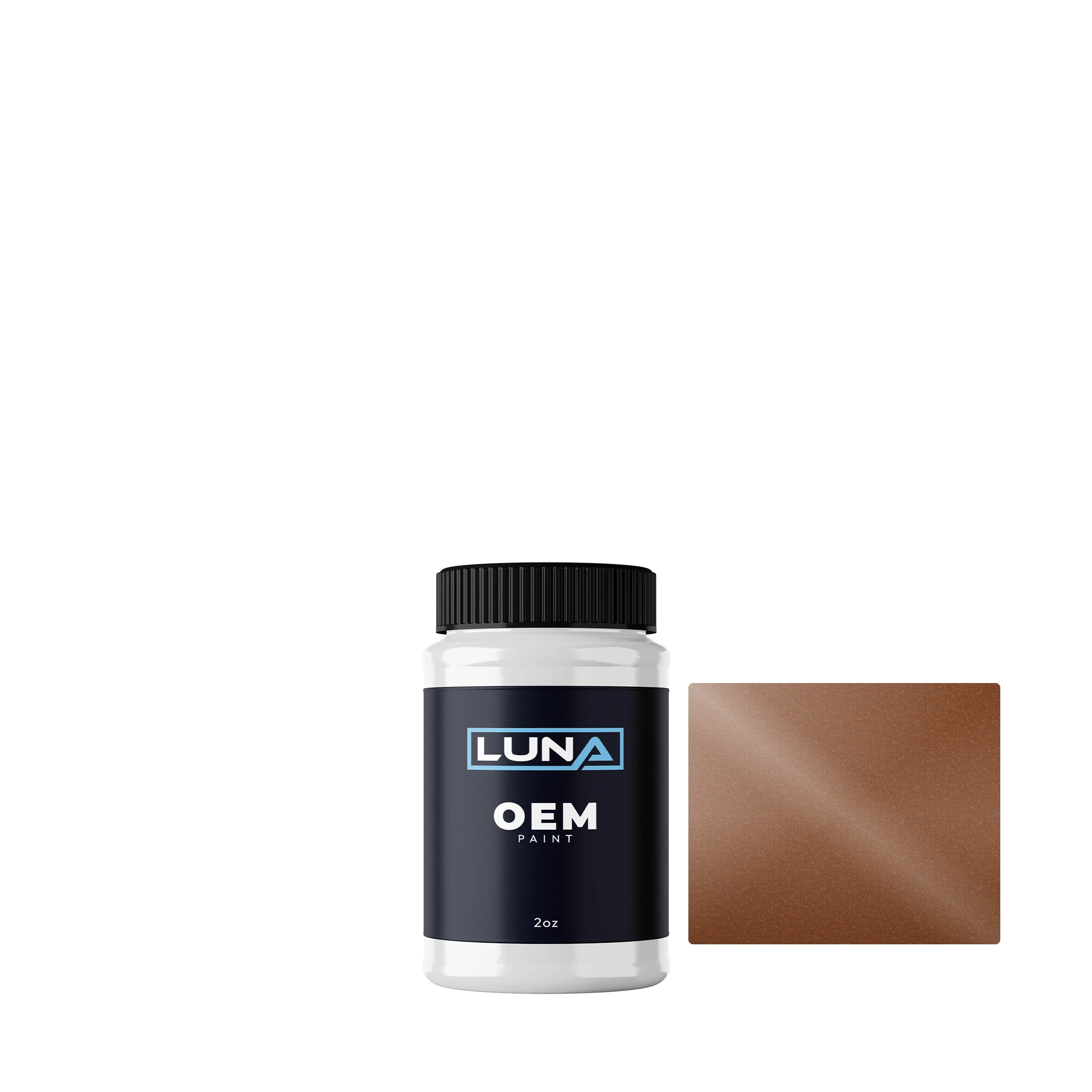 Nissan Bronce M. 301 | Luna OEM Basecoat - 2oz Touch Up Bottle w/ Brush