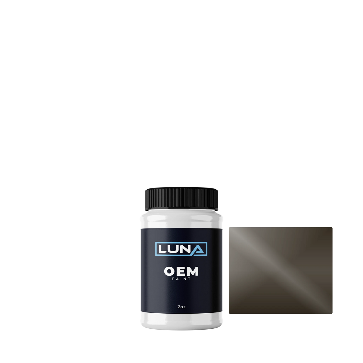 General Motors Cinza Mayon M. 35 | Luna OEM Basecoat - 2oz Touch Up Bottle w/ Brush