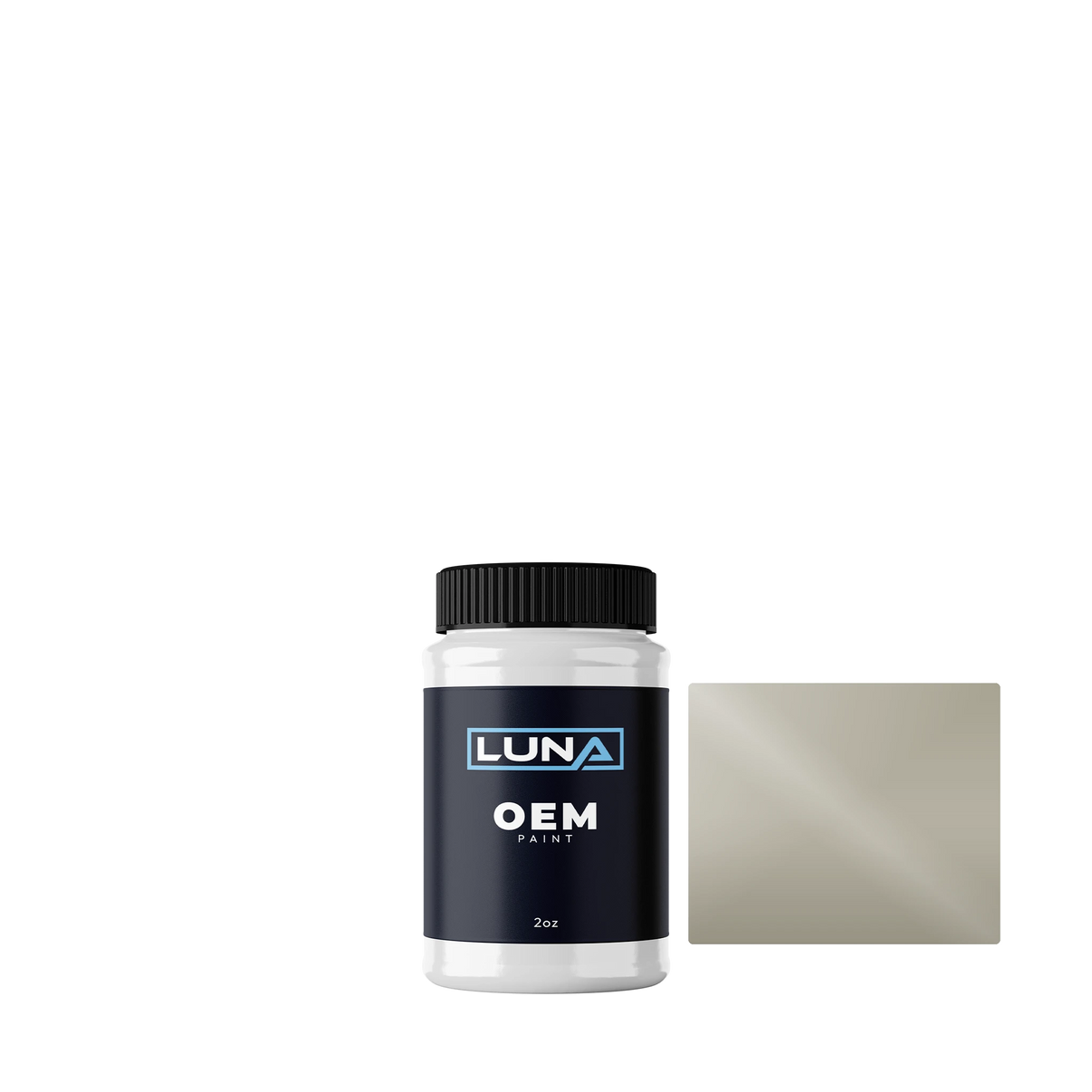 Kawasaki Motorcycle Light Beige M. - 2c KAW124 | Luna OEM Basecoat - 2oz Touch Up Bottle w/ Brush