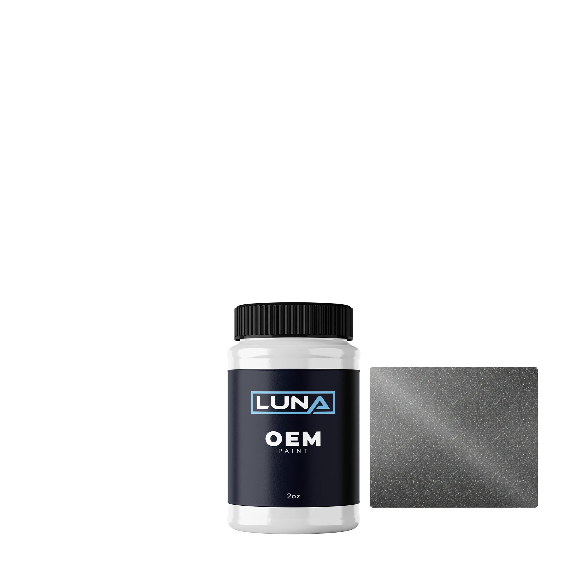 Ford Australia Medium Platinum Ii M. 35A | Luna OEM Basecoat - 2oz Touch Up Bottle w/ Brush