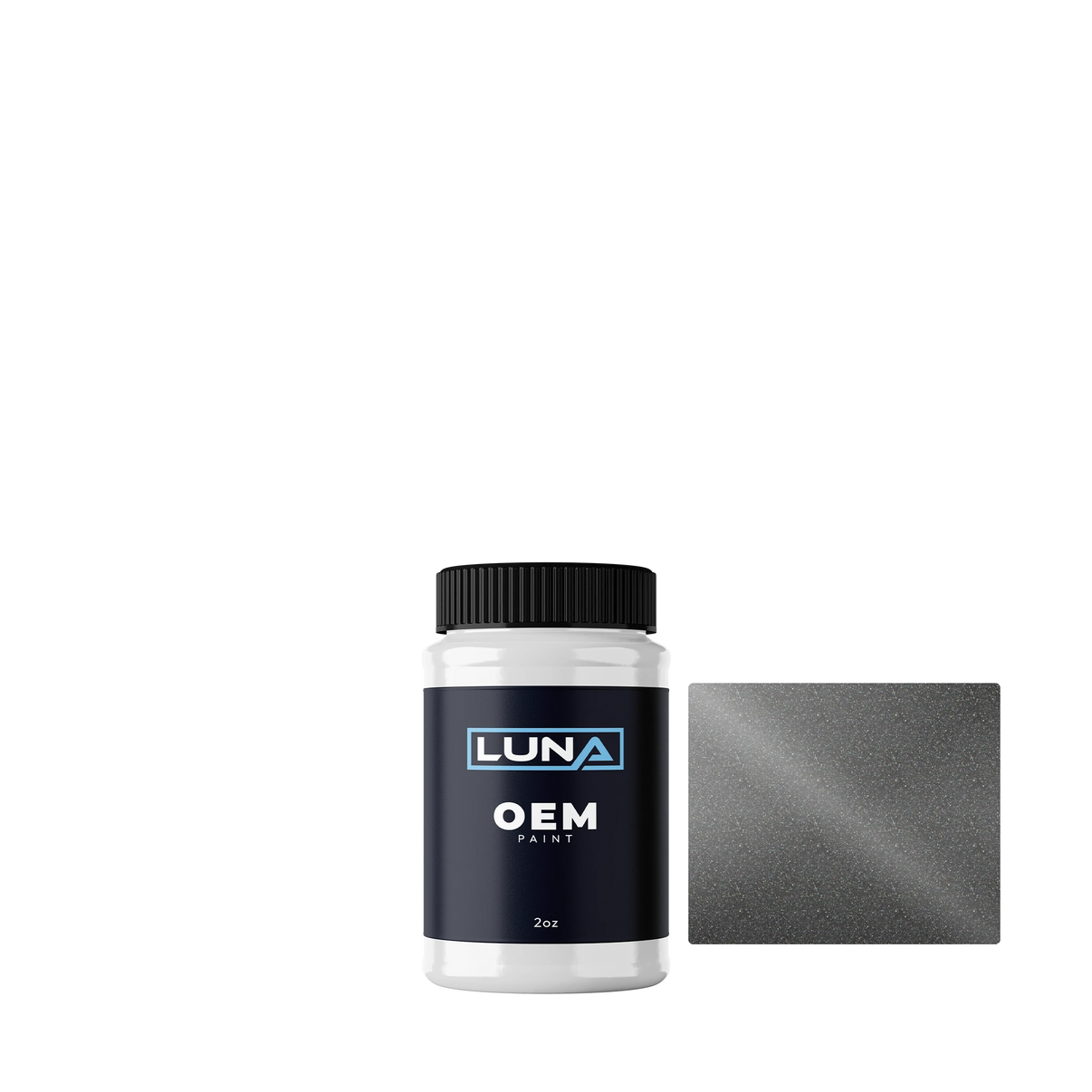 Mazda Medium Platinum Ii M. 35A | Luna OEM Basecoat - 2oz Touch Up Bottle w/ Brush