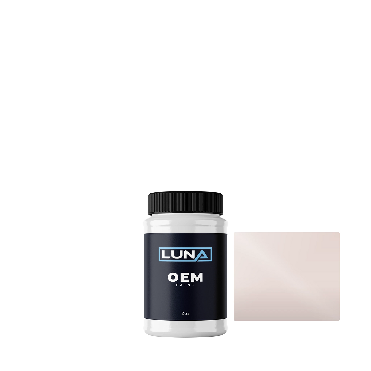Subaru White P. 891 | Luna OEM Basecoat - 2oz Touch Up Bottle w/ Brush