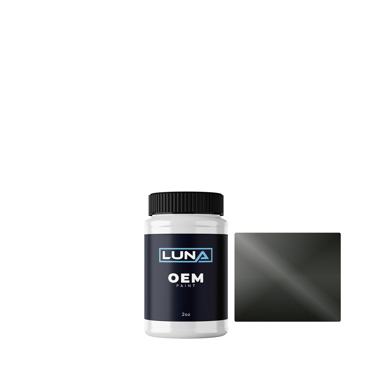 Alfa Romeo Bumper: Alfa 302 244A | Luna OEM Basecoat - 2oz Touch Up Bottle w/ Brush