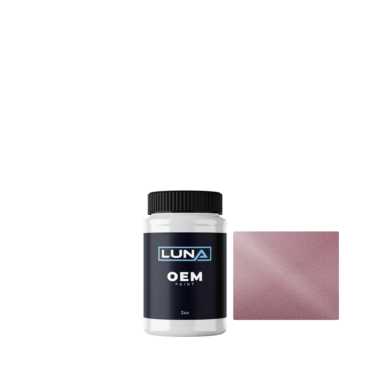 Fiat Armani Glossy Green M. P. 799C | Luna OEM Basecoat - 2oz Touch Up Bottle w/ Brush