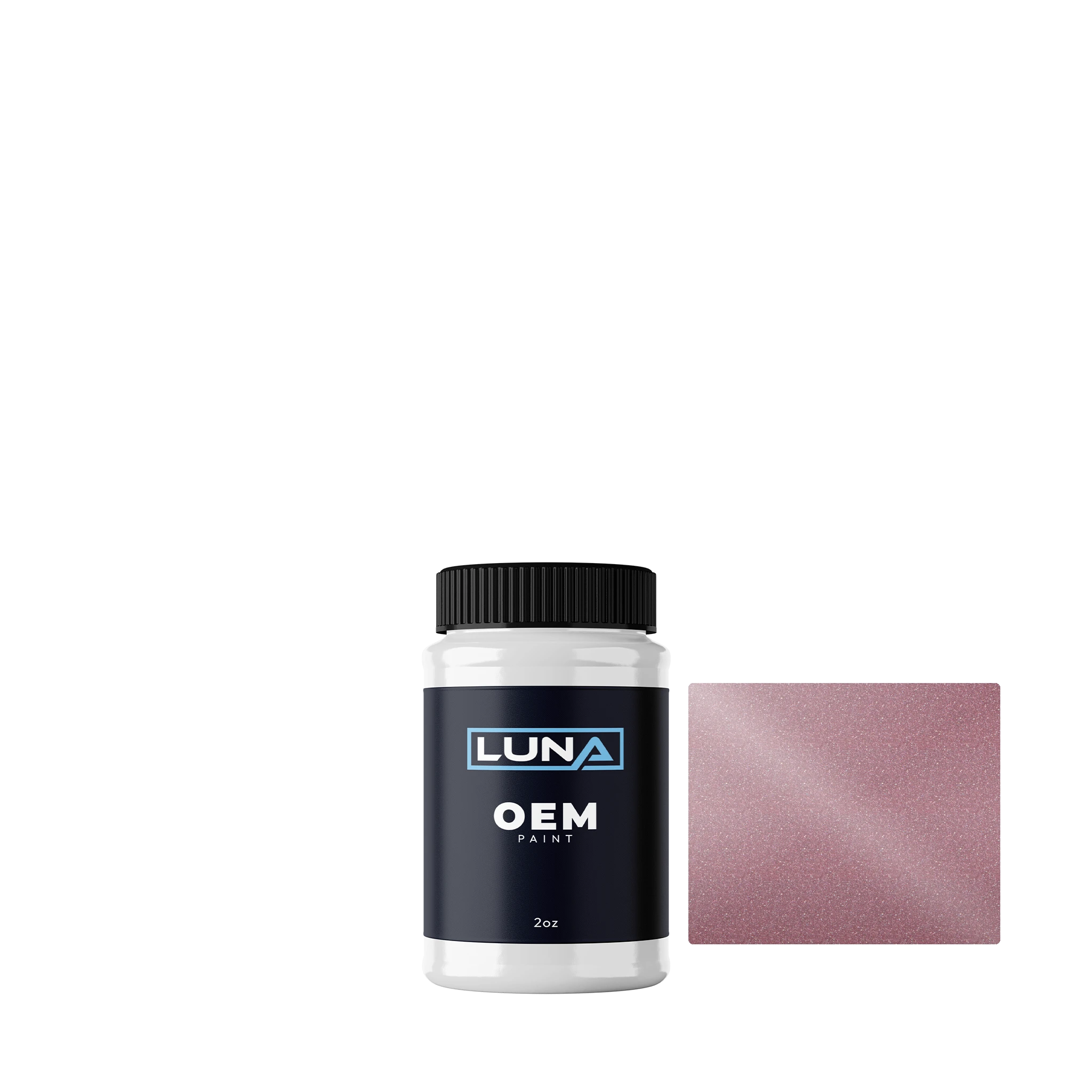 Fiat Armani Glossy Green M. P. 799C | Luna OEM Basecoat - 2oz Touch Up Bottle w/ Brush