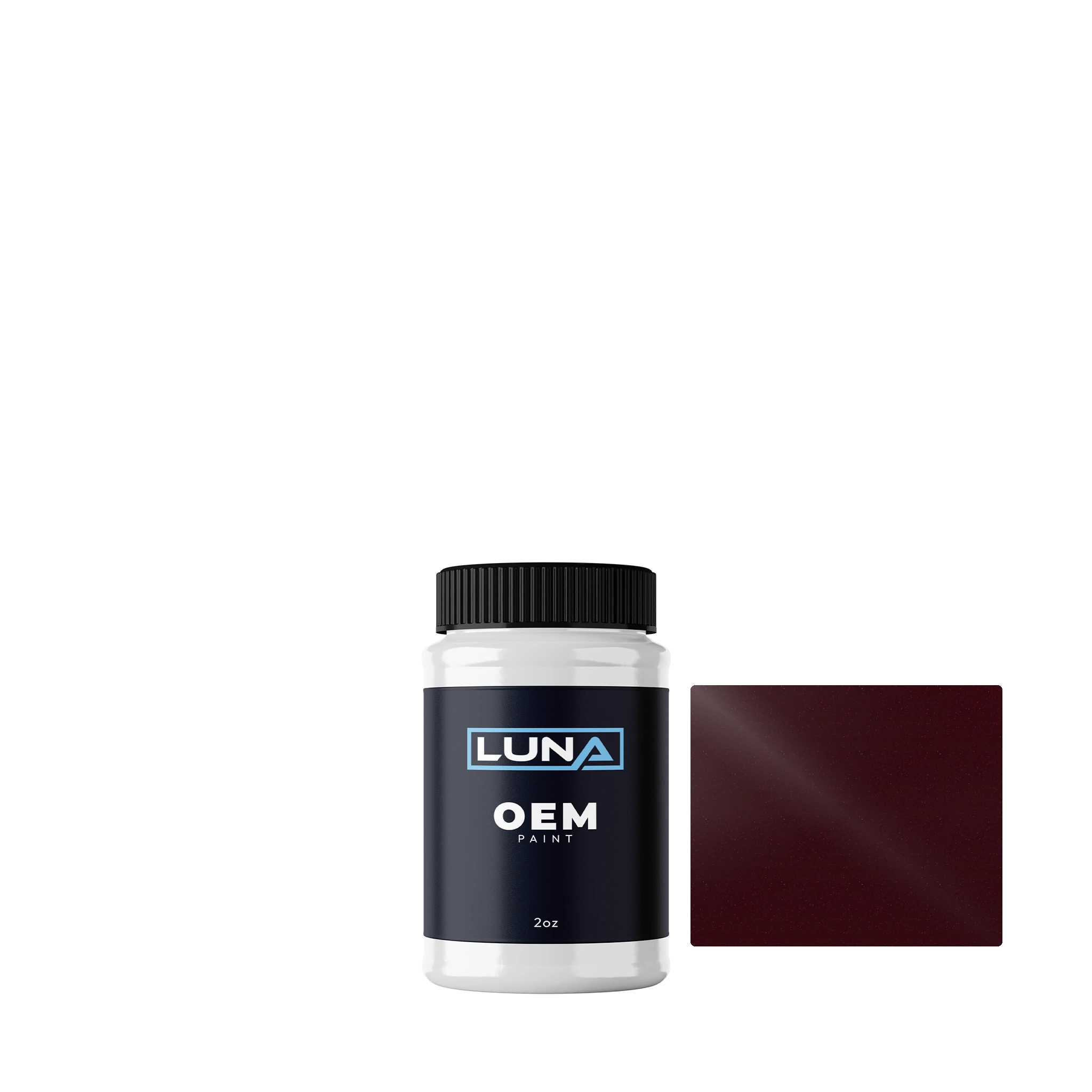 Kia Cranberry Red M. R3 | Luna OEM Basecoat - 2oz Touch Up Bottle w/ Brush