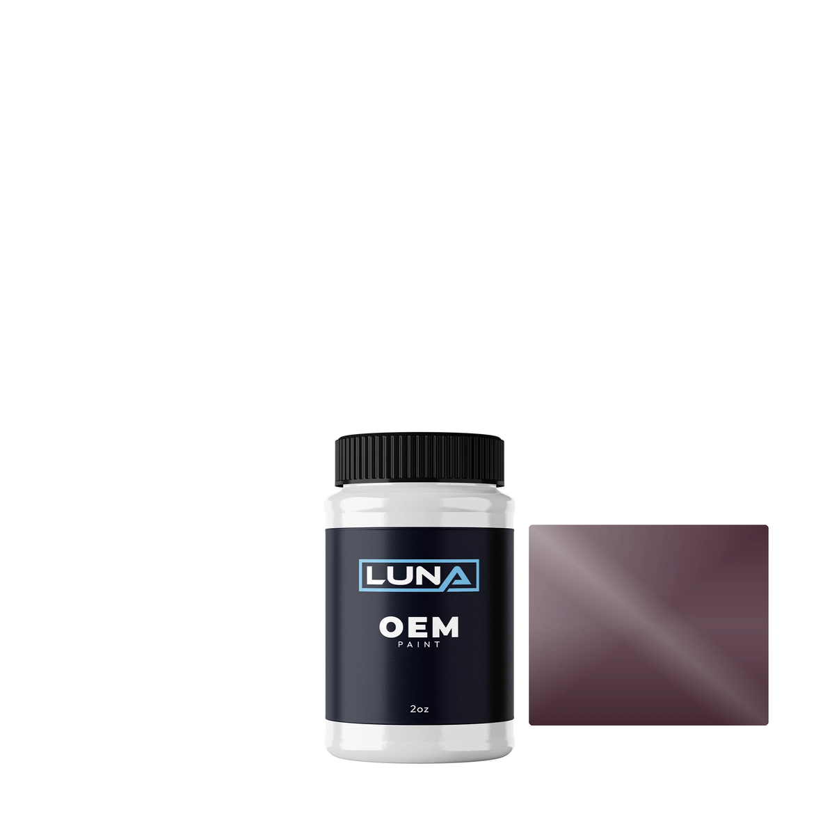 Nissan Magenta/claret P. 6089 | Luna OEM Basecoat - 2oz Touch Up Bottle w/ Brush