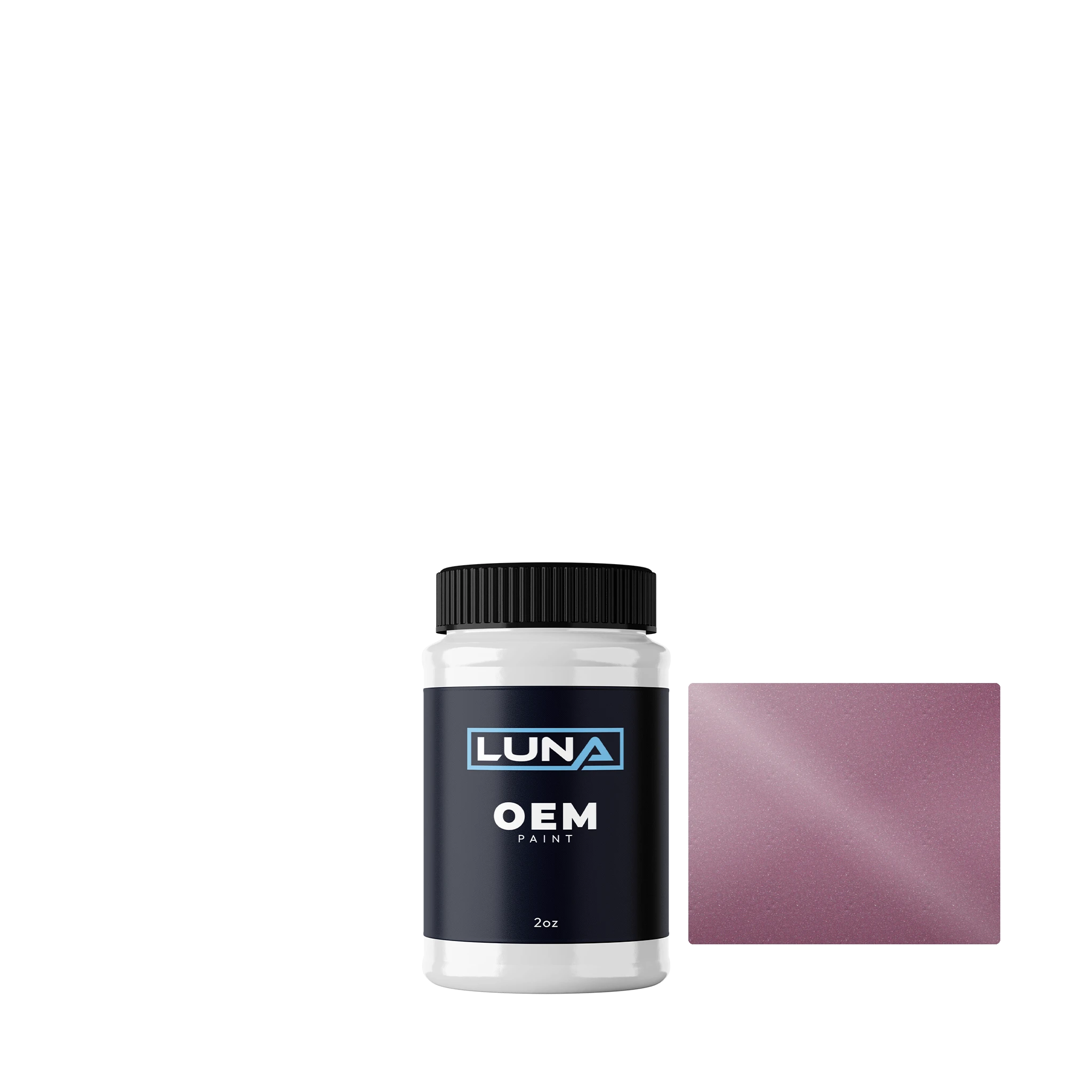Ford Australia Dusky Pink M. J2 | Luna OEM Basecoat - 2oz Touch Up Bottle w/ Brush