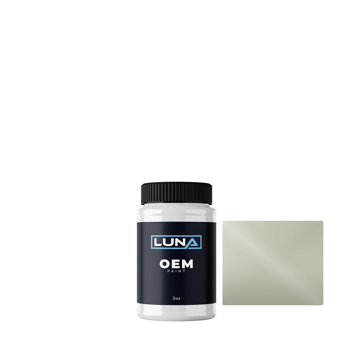 Opel Alabasergrau 103 | Luna OEM Basecoat - 2oz Touch Up Bottle w/ Brush