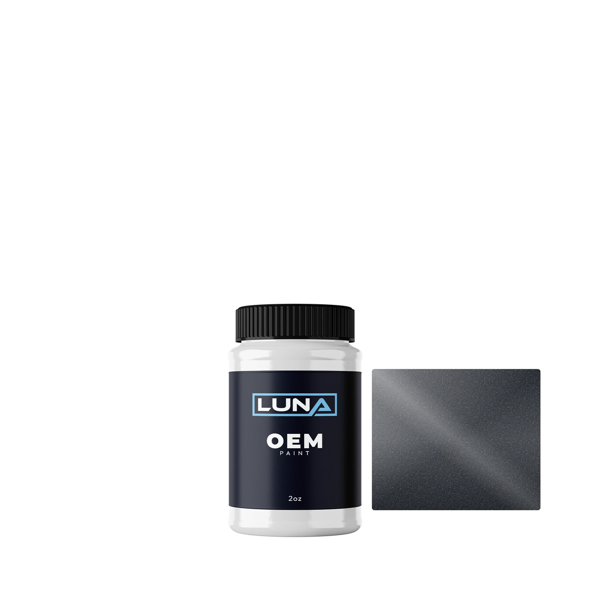 Toyota Greyish Blue M. 8S5 | Luna OEM Basecoat - 2oz Touch Up Bottle w/ Brush