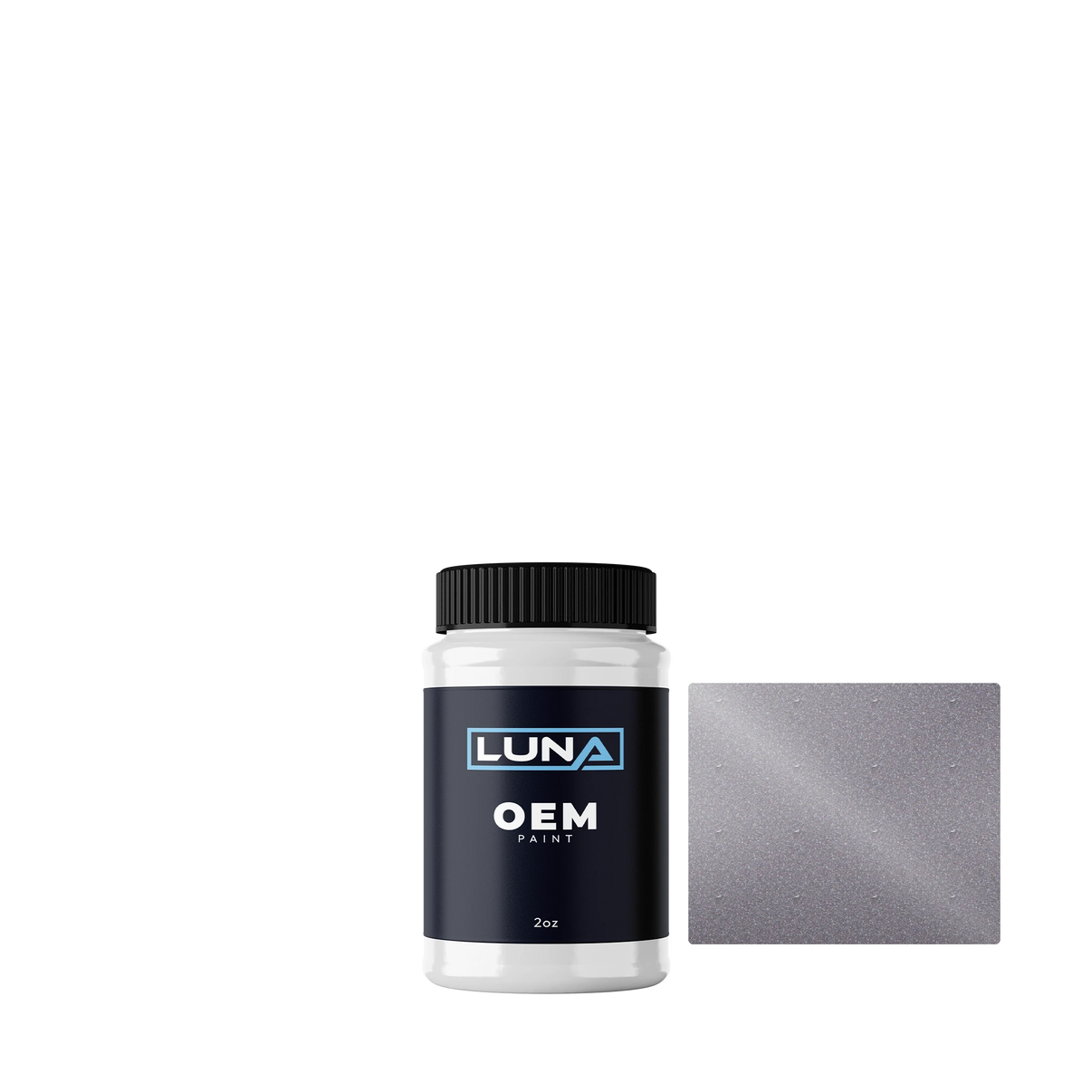Seat Grigio Delfin M. 694 | Luna OEM Basecoat - 2oz Touch Up Bottle w/ Brush