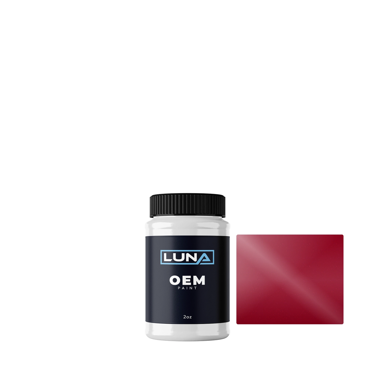 Subaru Supreme Red P. ZCK | Luna OEM Basecoat - 2oz Touch Up Bottle w/ Brush