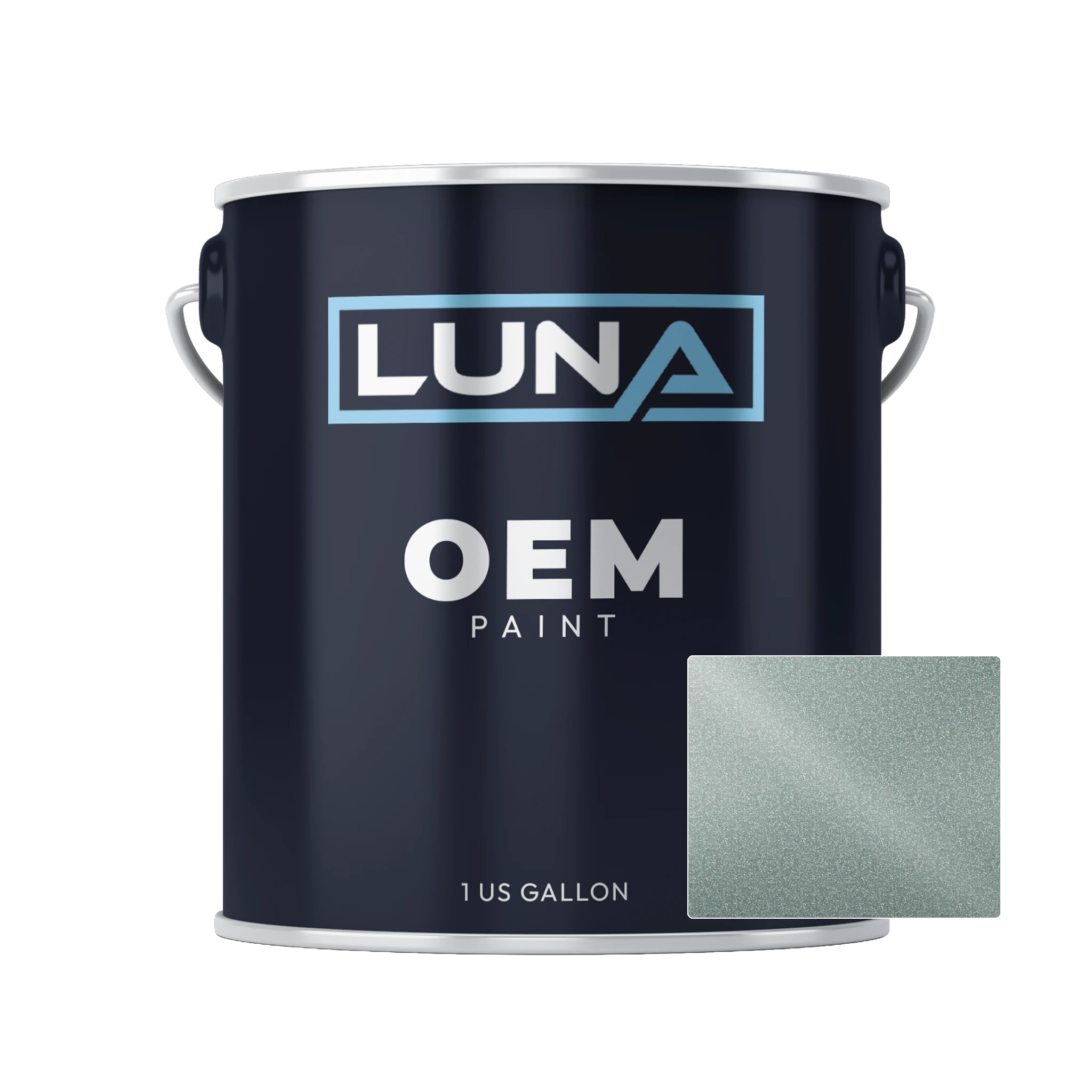Hyundai Moderate Silver M. 1 MC | Luna OEM Basecoat - Gallon