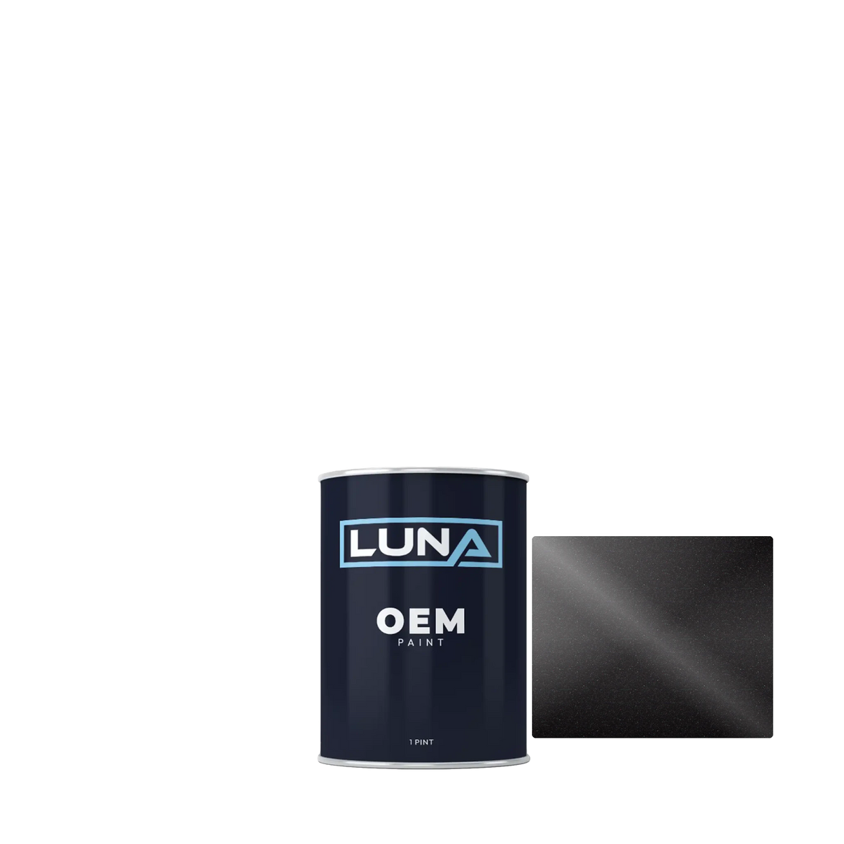 General Motors Black Granite M. 58U | Luna OEM Basecoat - Pint