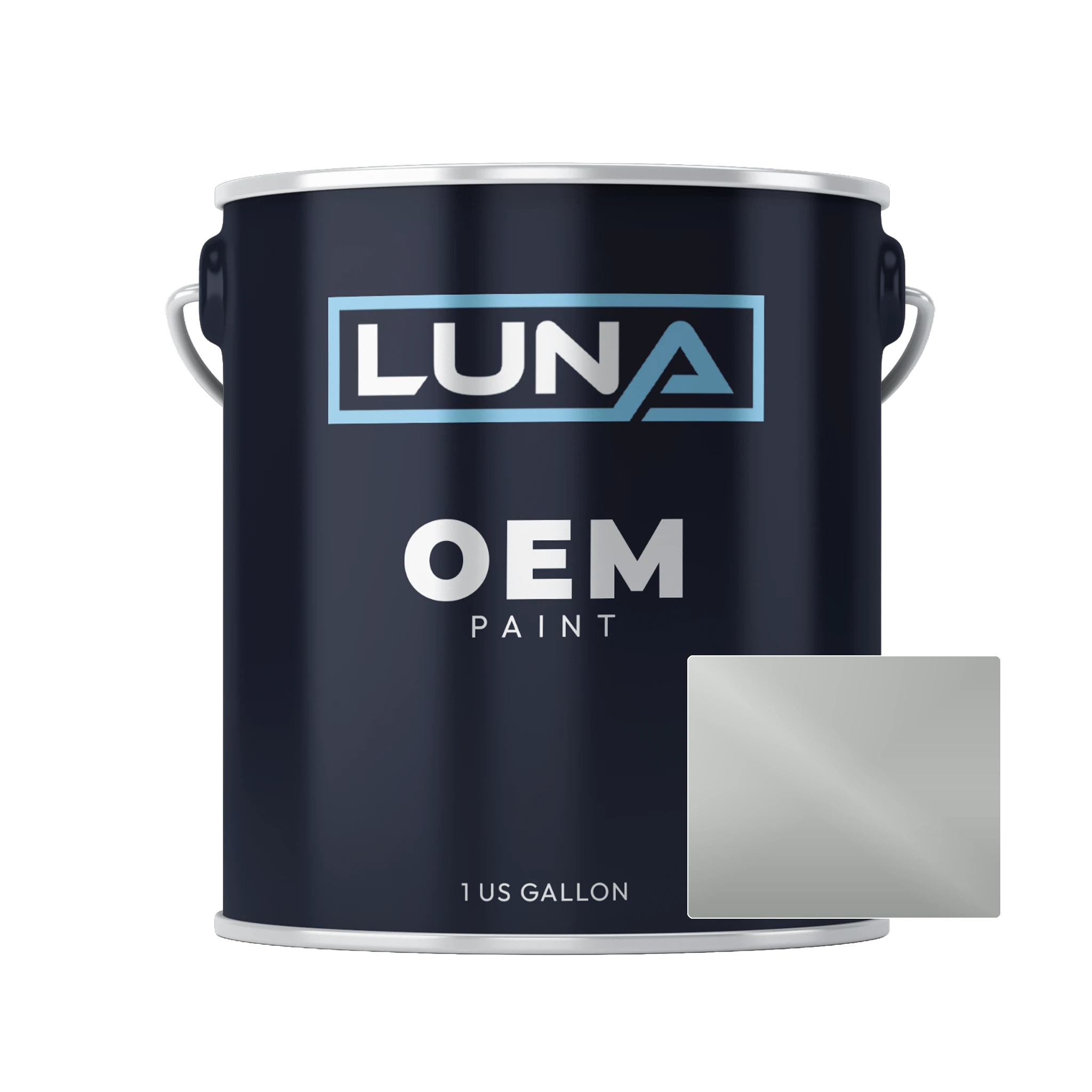 Mitsubishi Alpine Silver M. H30 | Luna OEM Basecoat - Gallon