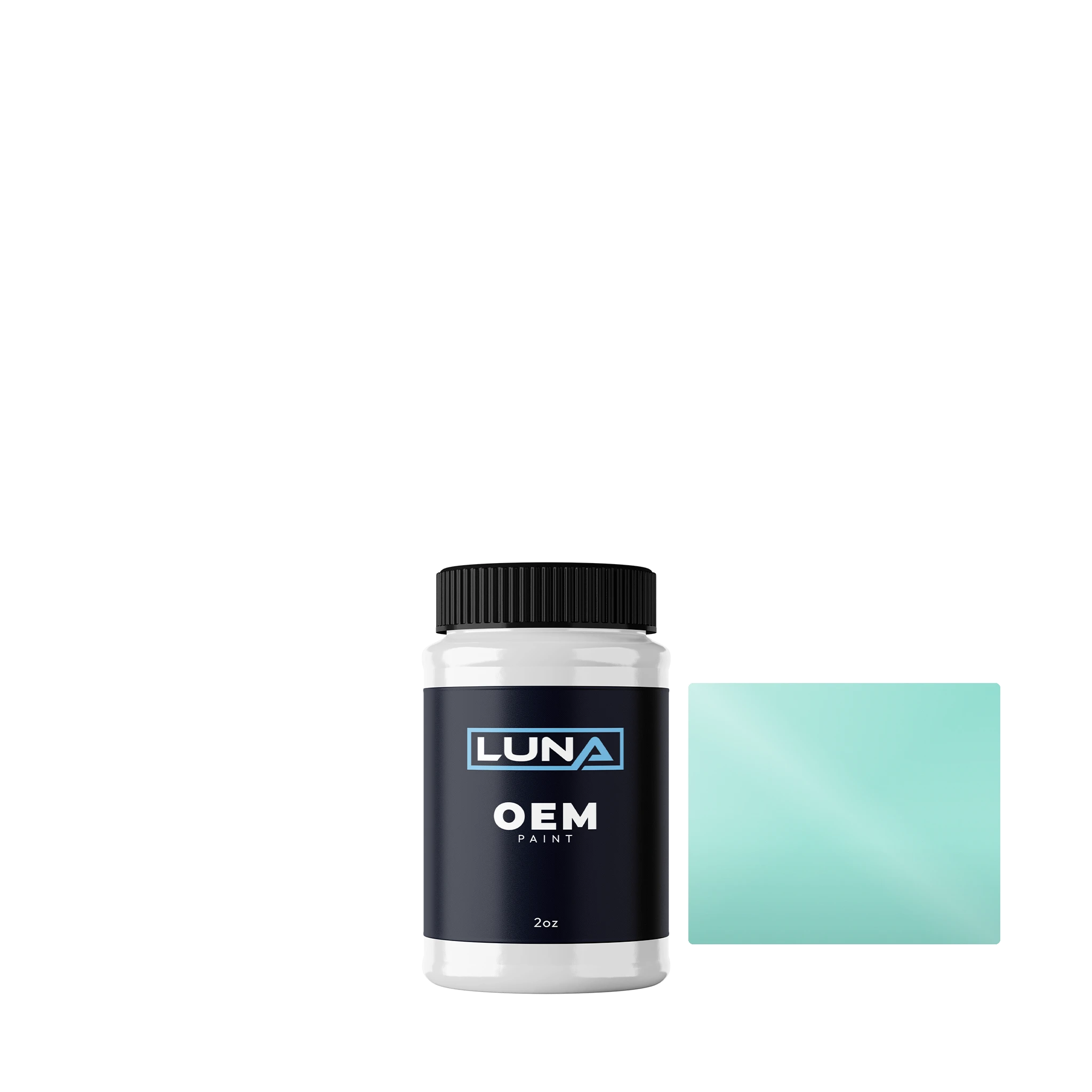 Marine Sea Foam F4101SG | Luna OEM Basecoat - 2oz Touch Up Bottle w/ Brush