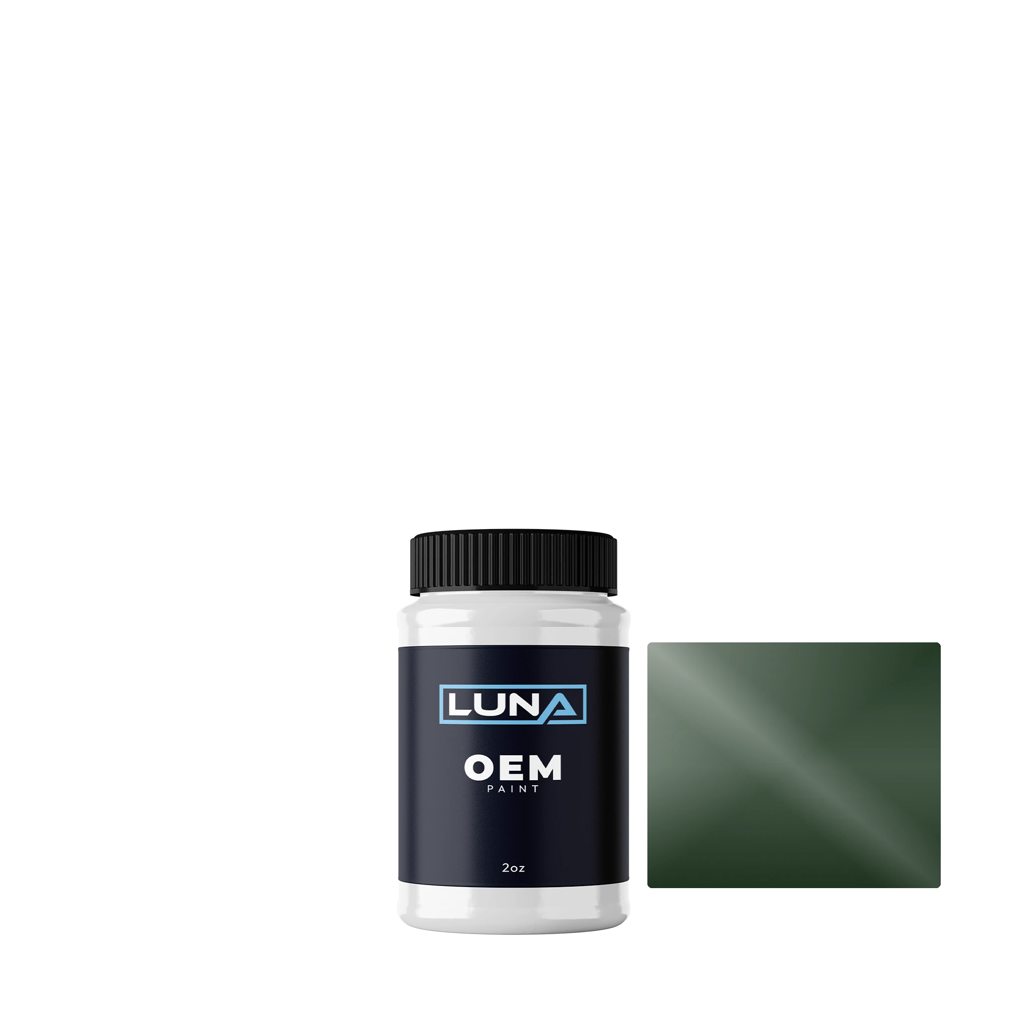 Landrover Coniston Green HYJ | Luna OEM Basecoat - 2oz Touch Up Bottle w/ Brush