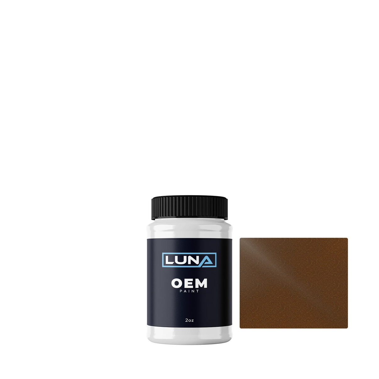 American Motors Corp Alpaca Brown M.p. 9A | Luna OEM Basecoat - 2oz Touch Up Bottle w/ Brush