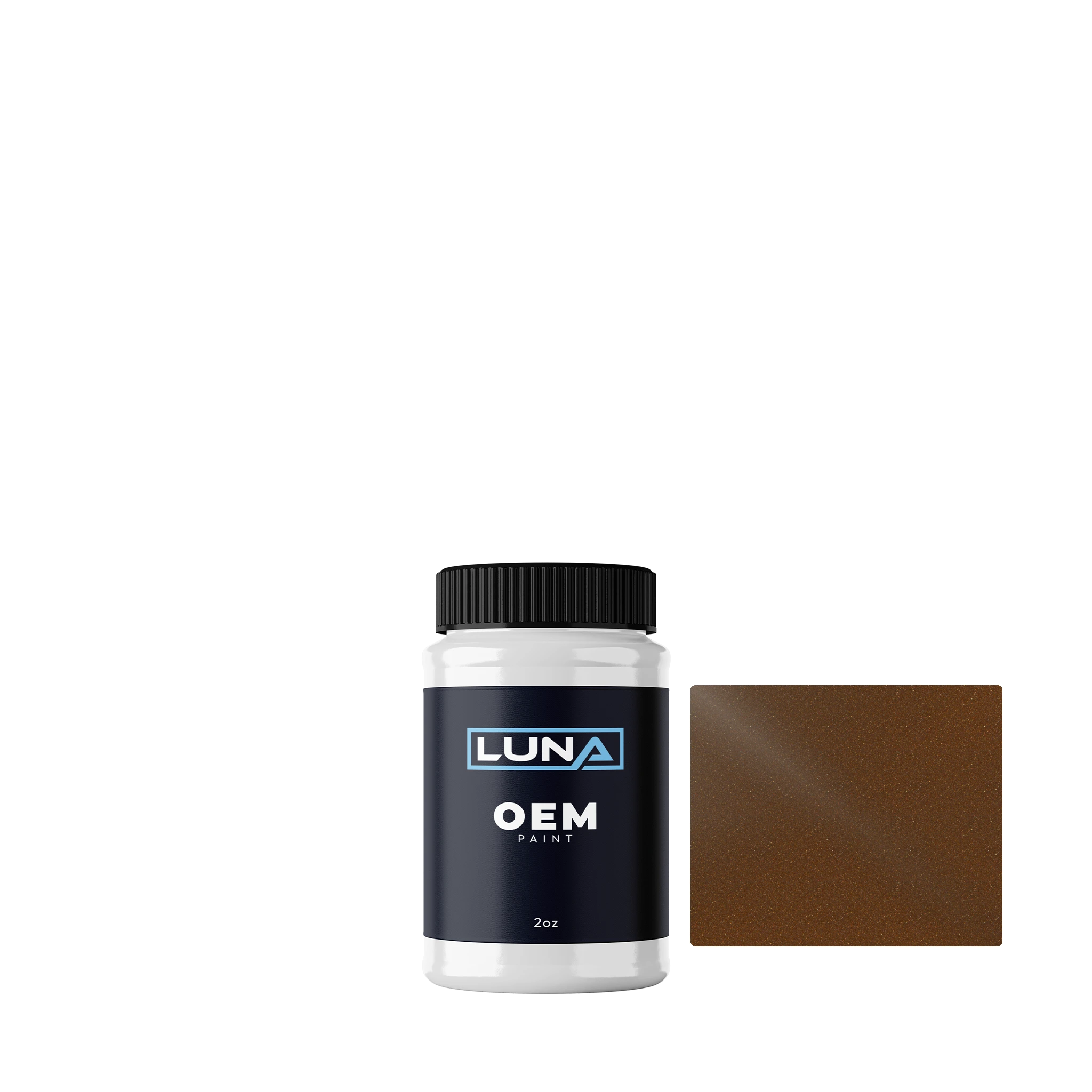 American Motors Corp Alpaca Brown M.p. 9A | Luna OEM Basecoat - 2oz Touch Up Bottle w/ Brush