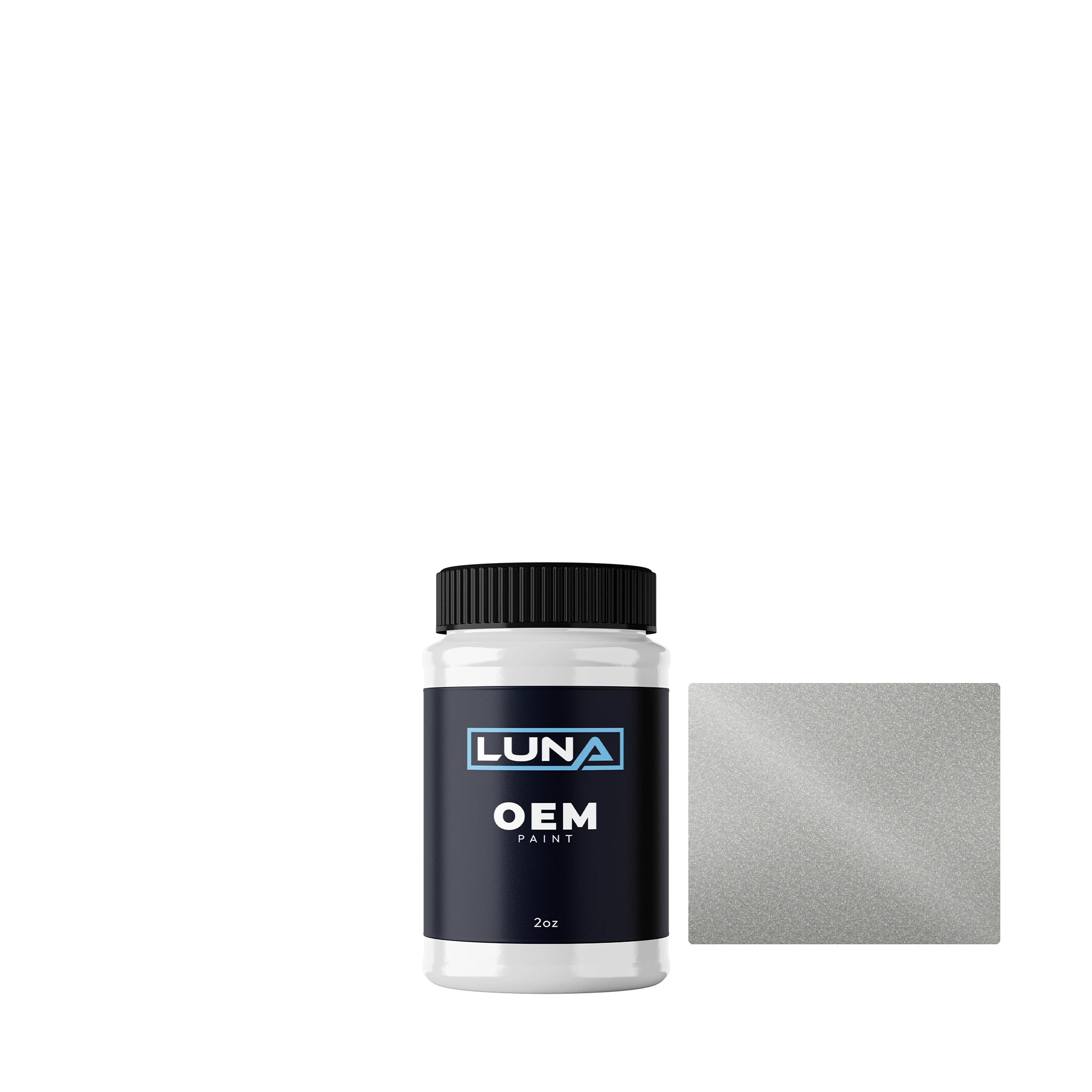 Suzuki Satellite Silver M. ODE | Luna OEM Basecoat - 2oz Touch Up Bottle w/ Brush