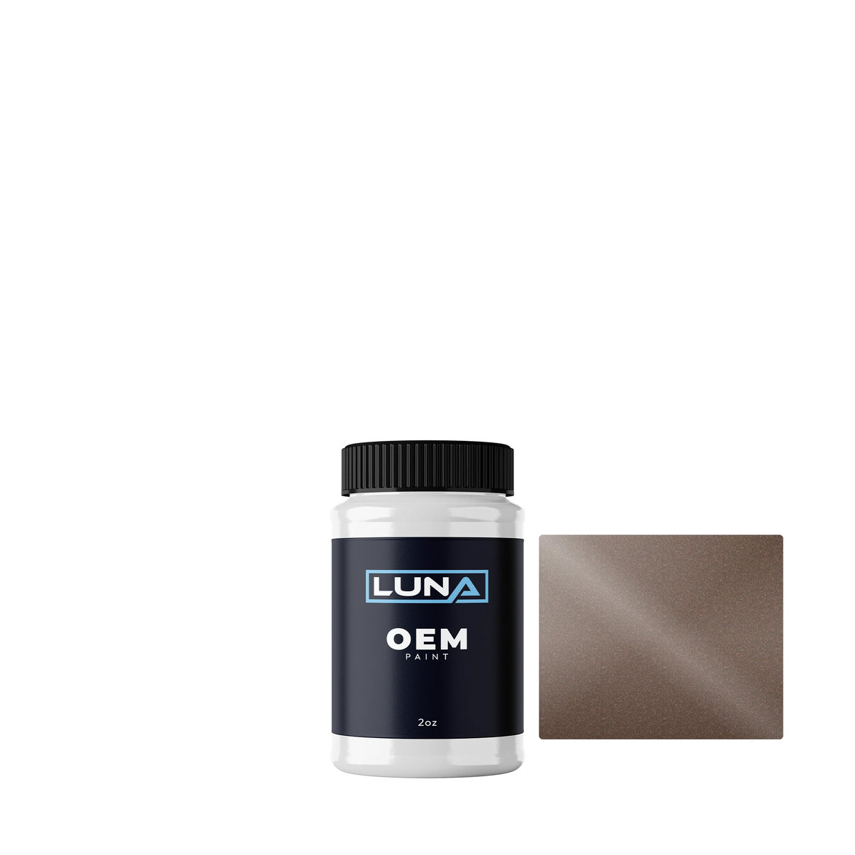 Mercedes Rosegold Magno M. Mat 1733 | Luna OEM Basecoat - 2oz Touch Up Bottle w/ Brush