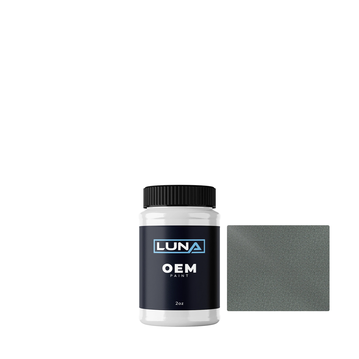 Mazda Cerrion Silver M. 24V | Luna OEM Basecoat - 2oz Touch Up Bottle w/ Brush