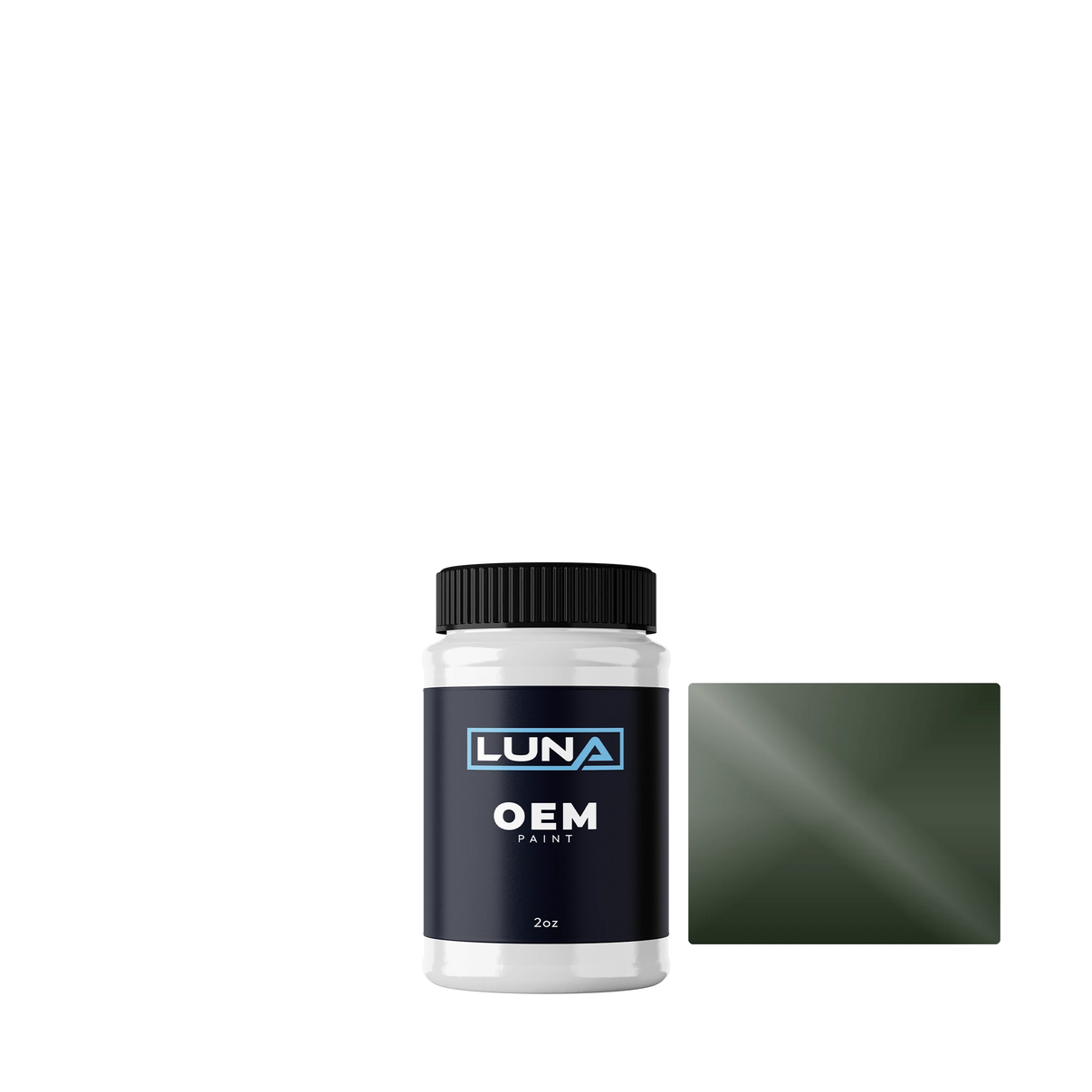 Daf Keizer Green M. CC936 | Luna OEM Basecoat - 2oz Touch Up Bottle w/ Brush