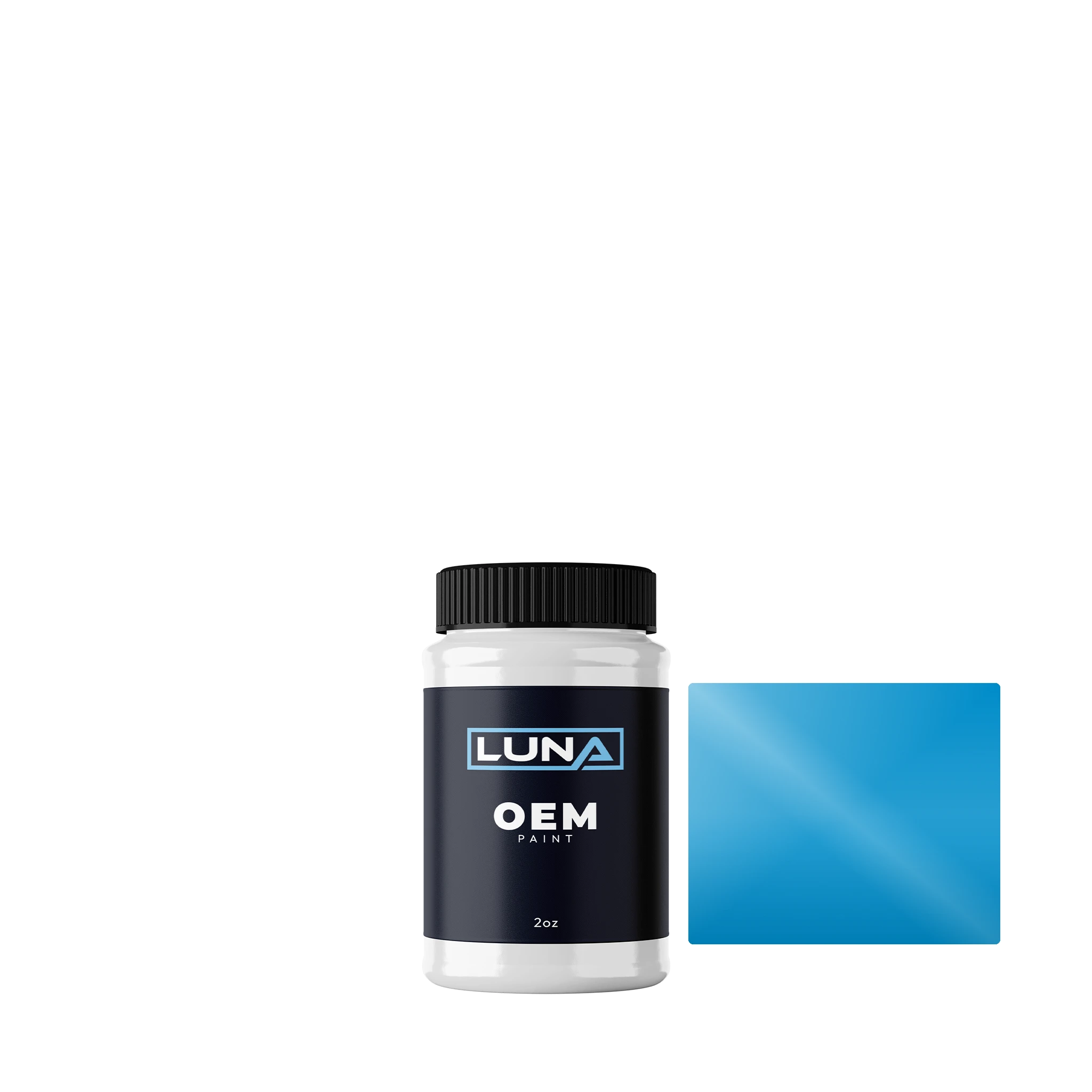 Opel Bleu K.l.m. KML | Luna OEM Basecoat - 2oz Touch Up Bottle w/ Brush