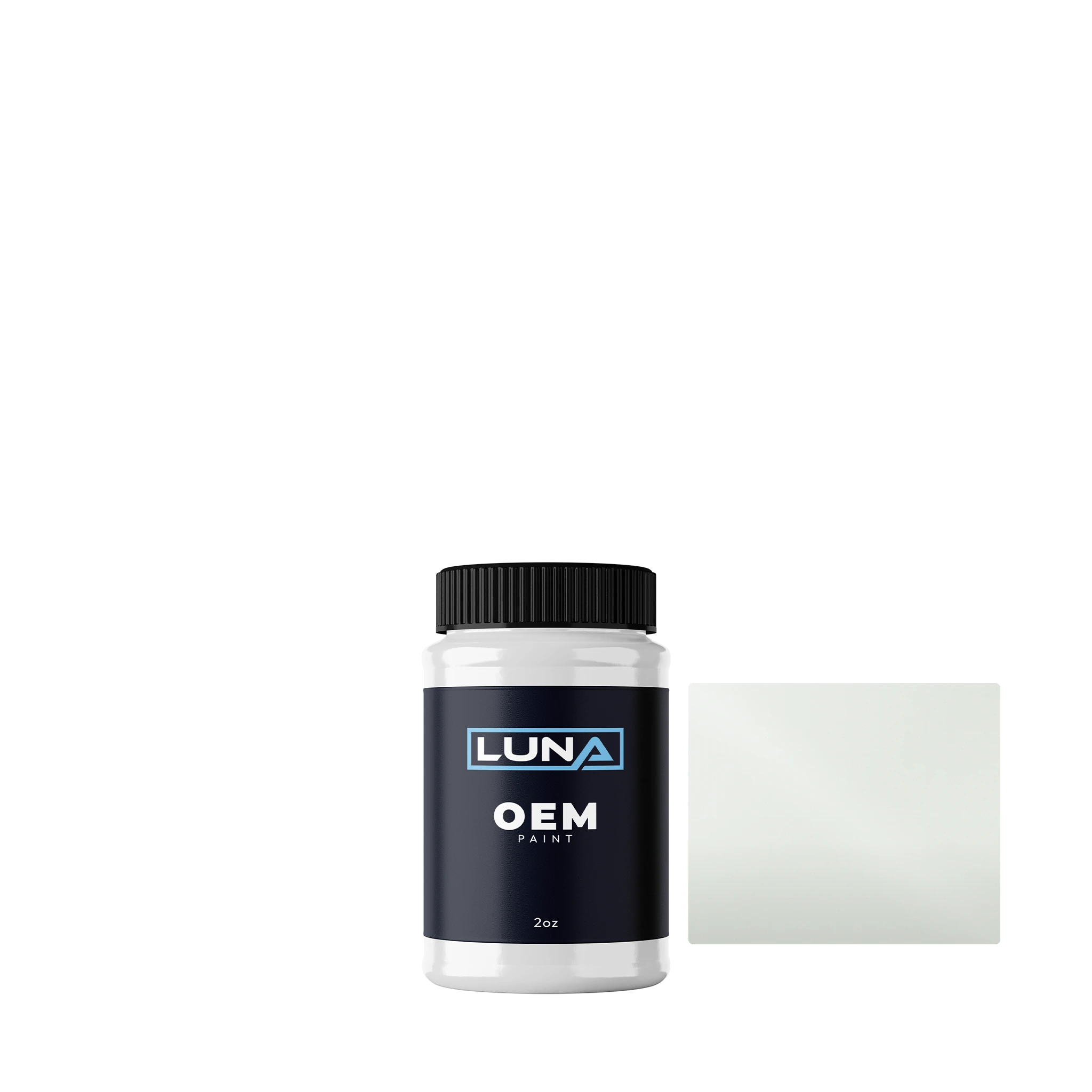 Fiat Bianco Banchisa EWP | Luna OEM Basecoat - 2oz Touch Up Bottle w/ Brush