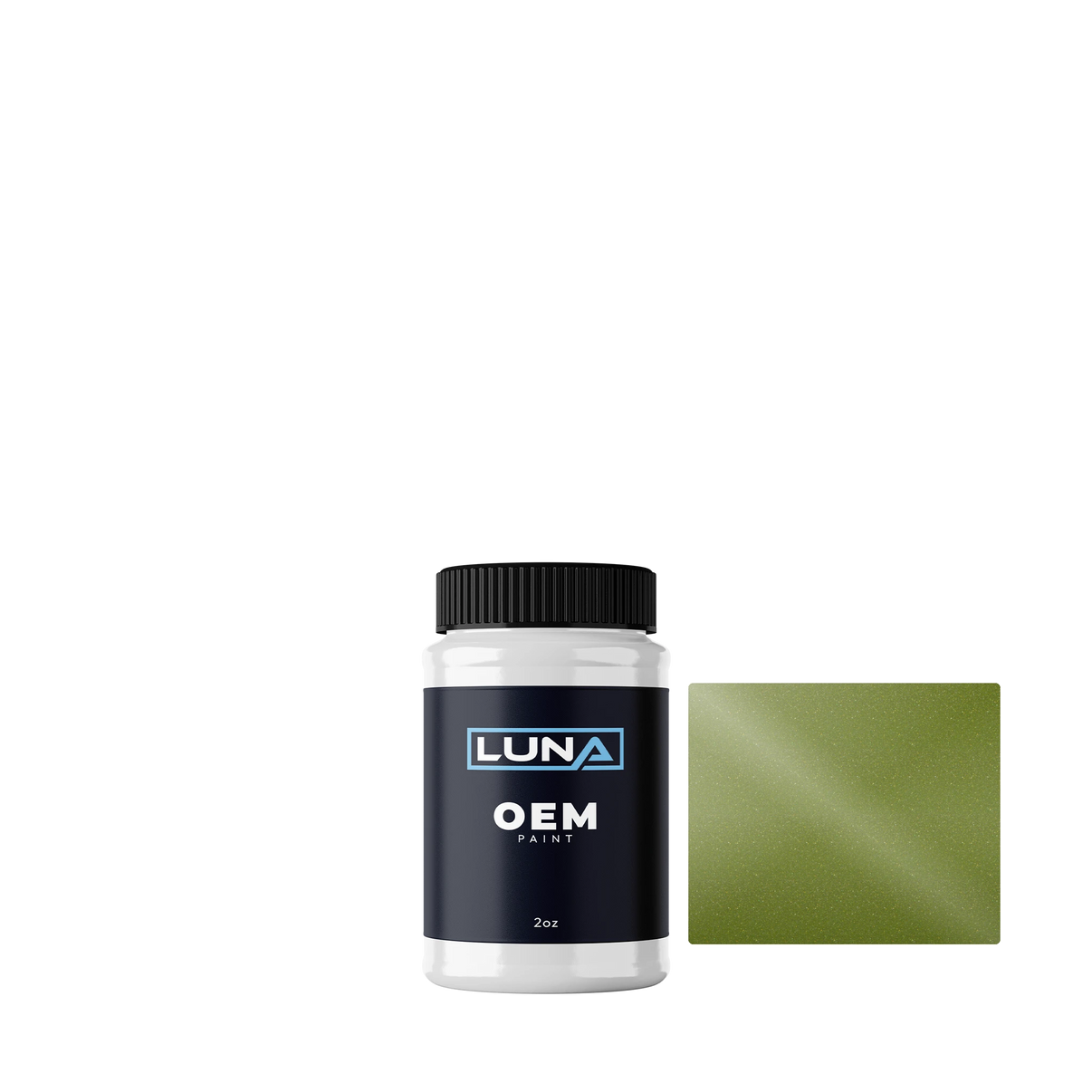 Kia Acid Green M. S1 AE2 | Luna OEM Basecoat - 2oz Touch Up Bottle w/ Brush