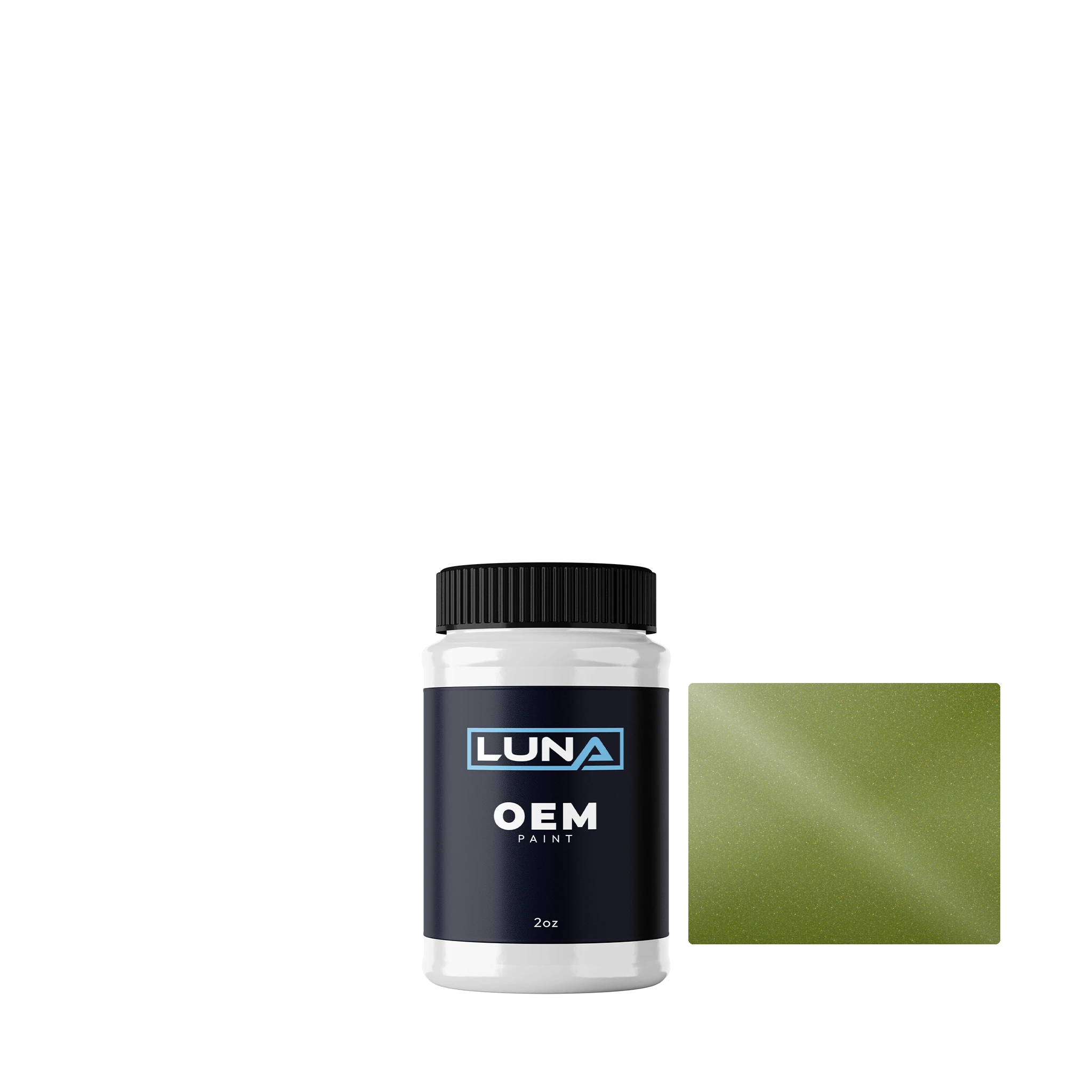 Kia Acid Green M. S1 AE2 | Luna OEM Basecoat - 2oz Touch Up Bottle w/ Brush