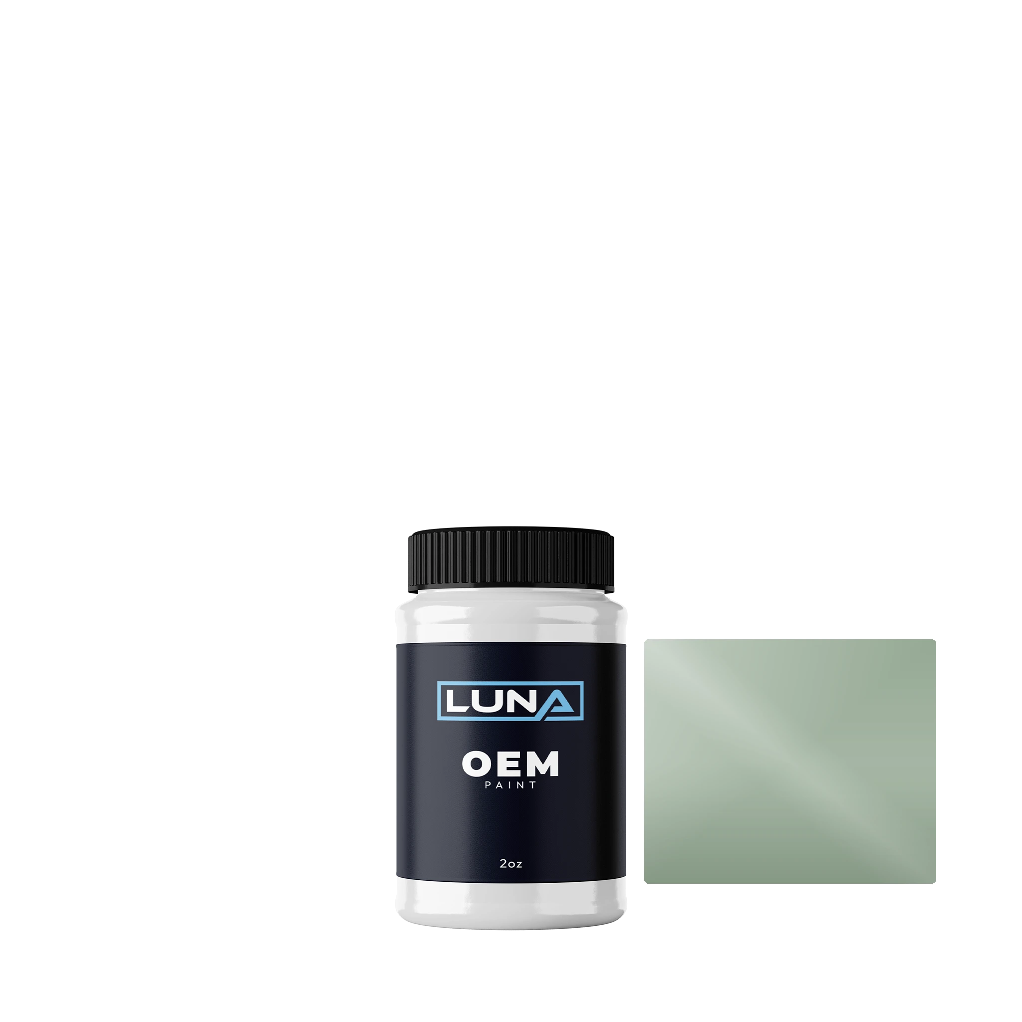 Honda Motorcycle Green M. - 2c HON264 | Luna OEM Basecoat - 2oz Touch Up Bottle w/ Brush