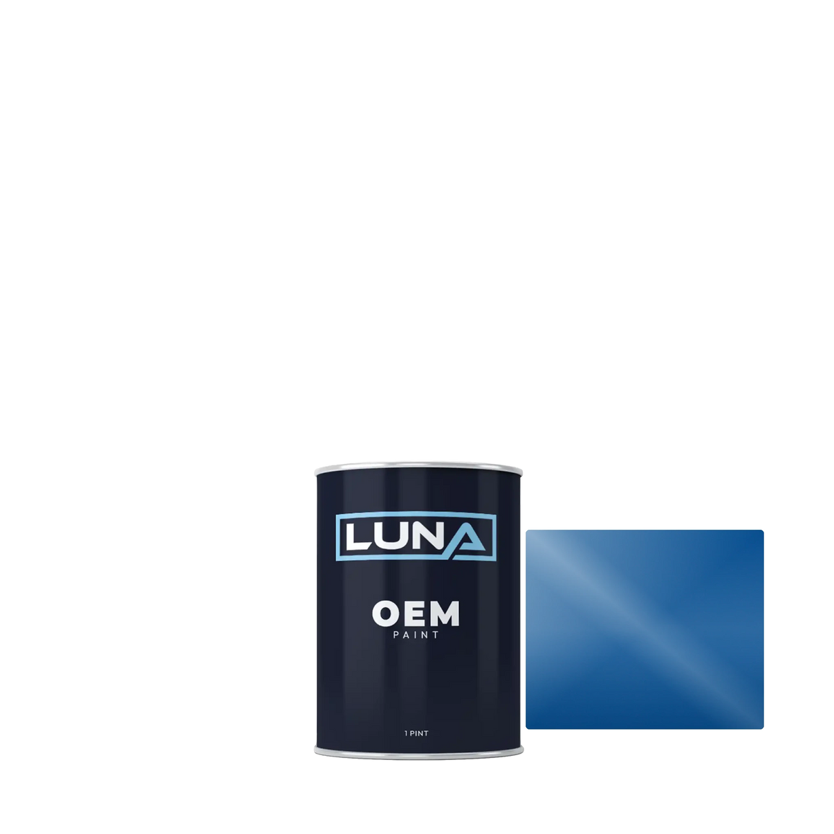 Nissan Shock Blue BY2 | Luna OEM Basecoat - Pint