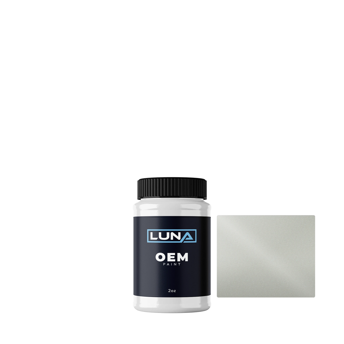 Nissan Arctic White P. ZHJ | Luna OEM Basecoat - 2oz Touch Up Bottle w/ Brush