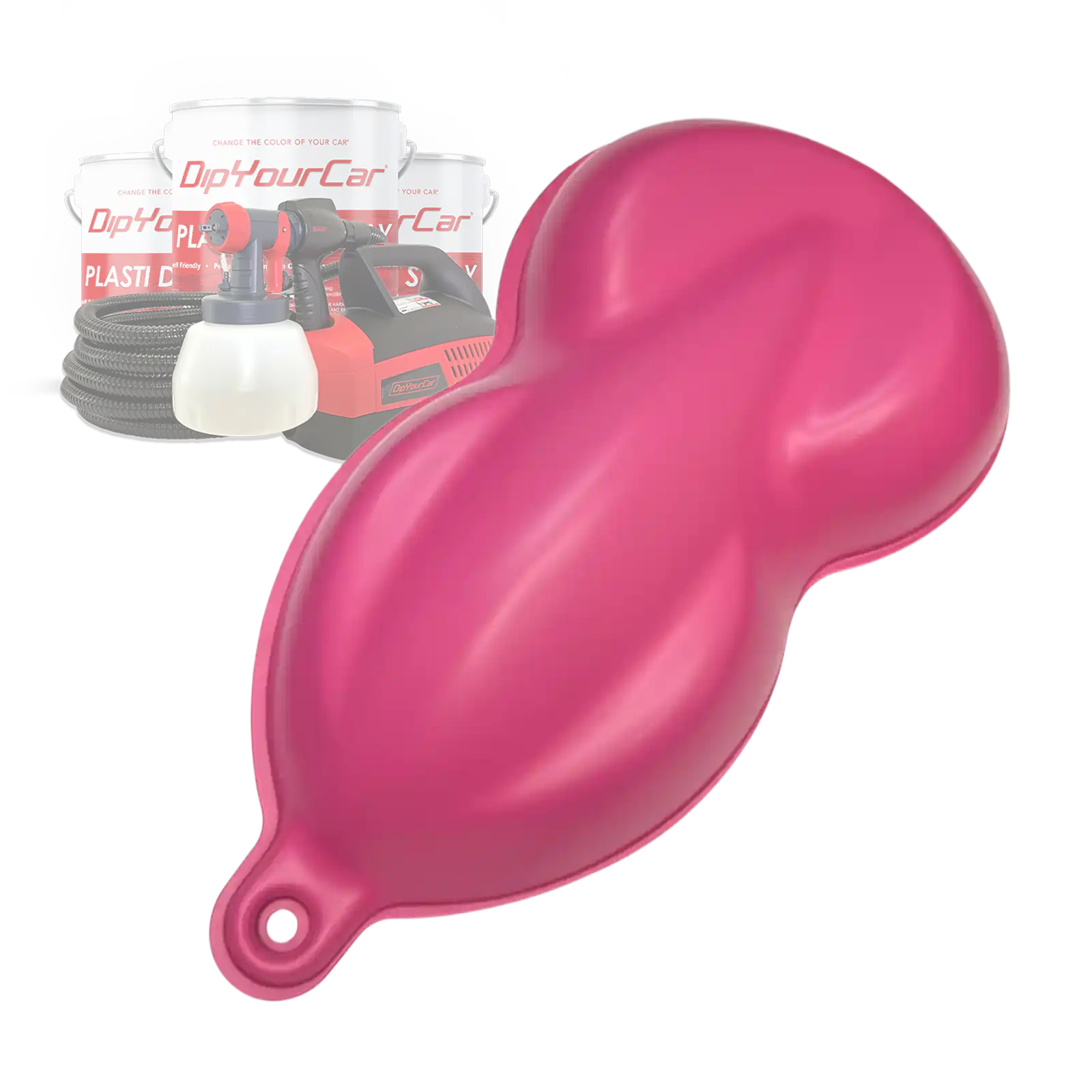 Fierce Pink Peelable Car Kit
