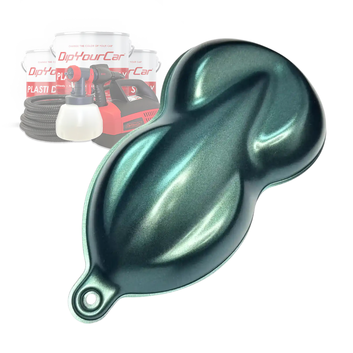 Green Interference Peelable Car Kit