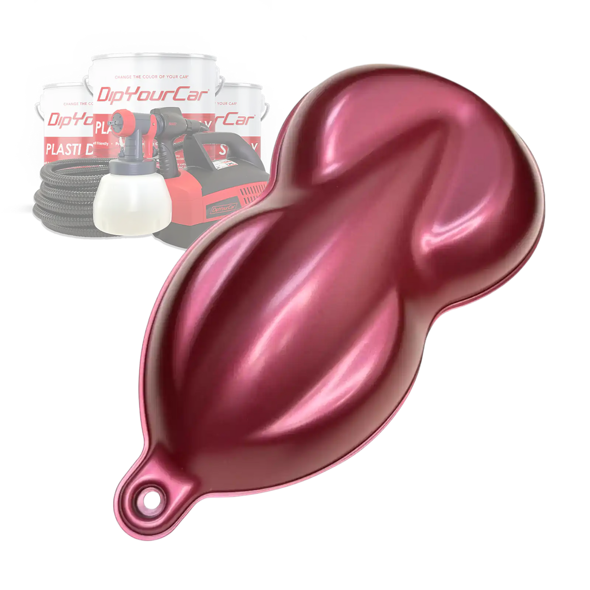 Hot Pink Peelable Car Kit