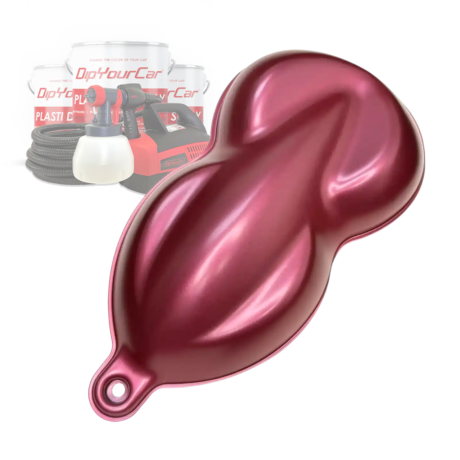 Hot Pink Peelable Car Kit