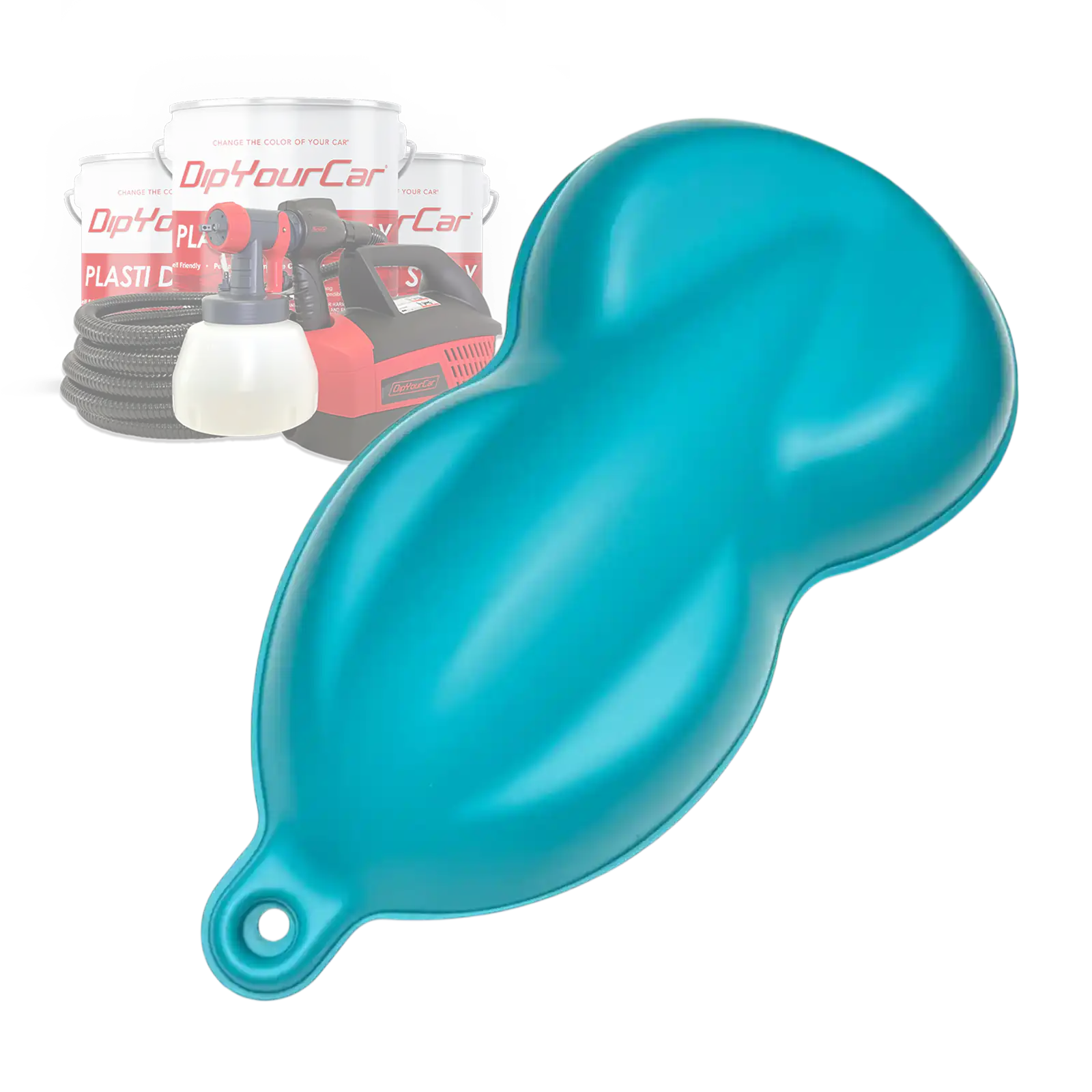 Intense Teal Peelable Car Kit
