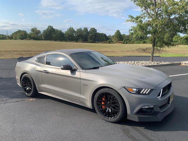 Nardo Grey Plasti Dip on a customer car