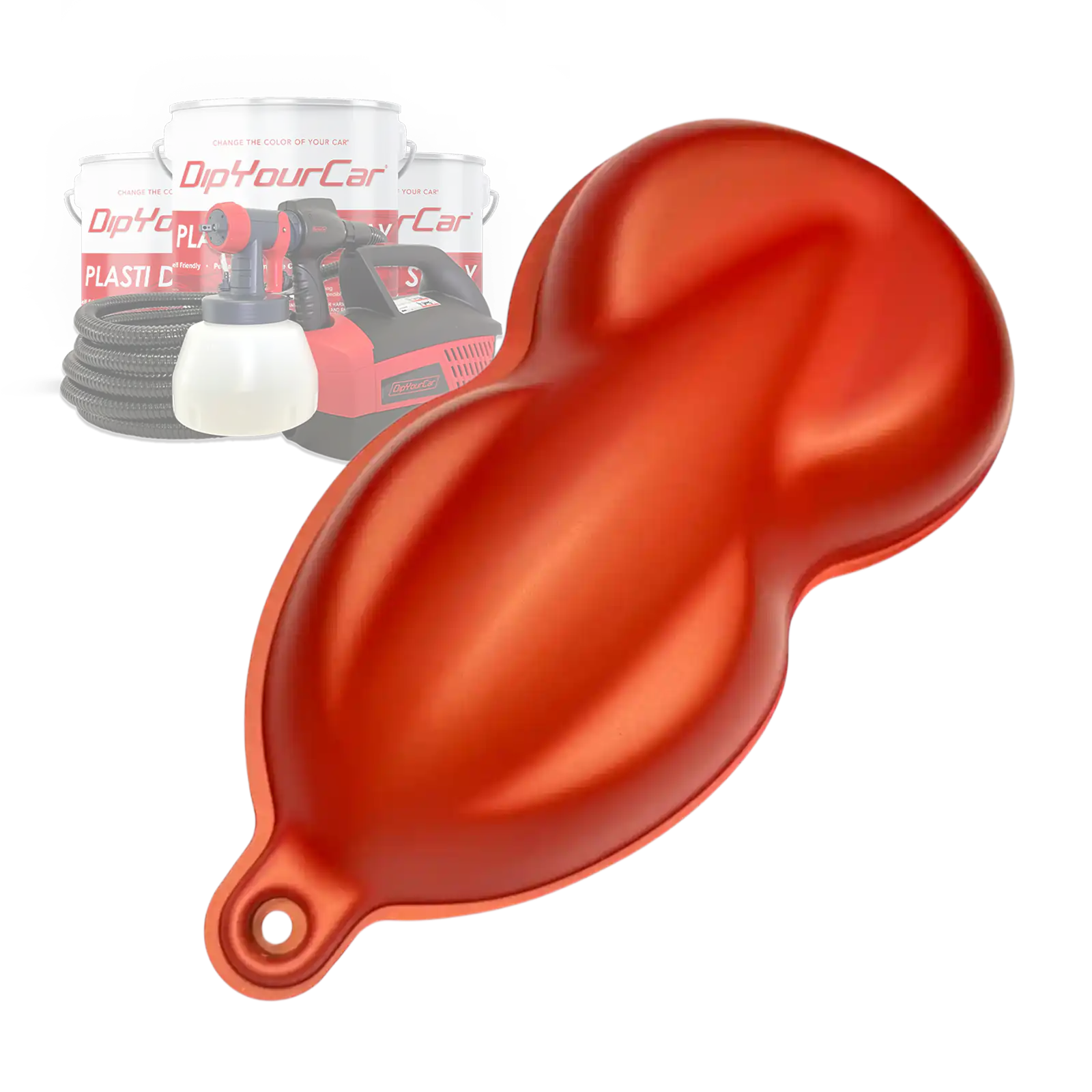 Magma Orange Peelable Car Kit