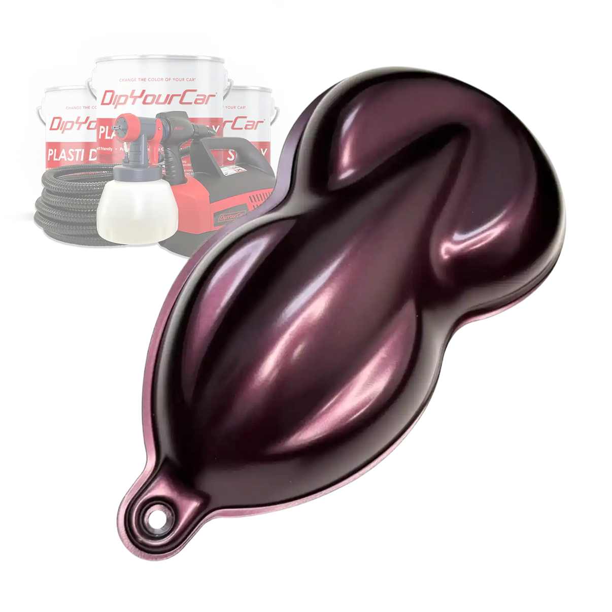Nebula Red Peelable Car Kit