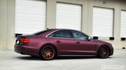 Nebula Red Plasti Dip on a customer car